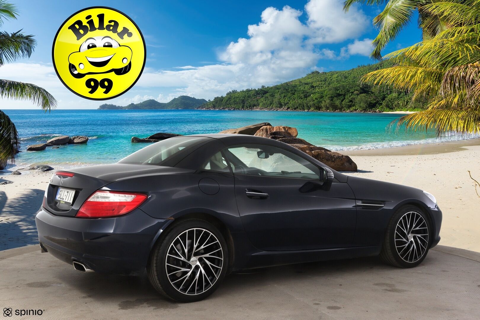 Mercedes-Benz SLK 2012 SLK 250 Avoauto (AE) 2ov 1796cm3 A - * Juuri tullut! / Merkkiliikkeen huoltohistoria! / Jakoketju vaihdettu! *