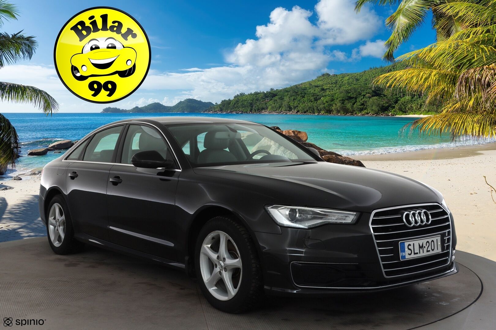 Audi A6 2015 Sedan Business 2,0 TDI 140 kW ultra S tronic * Comfort-penkit Muistilla / Xenon / P.tutkat / Vakkari / Bluetooth * - Suomi-auto / Kahdet renkaat