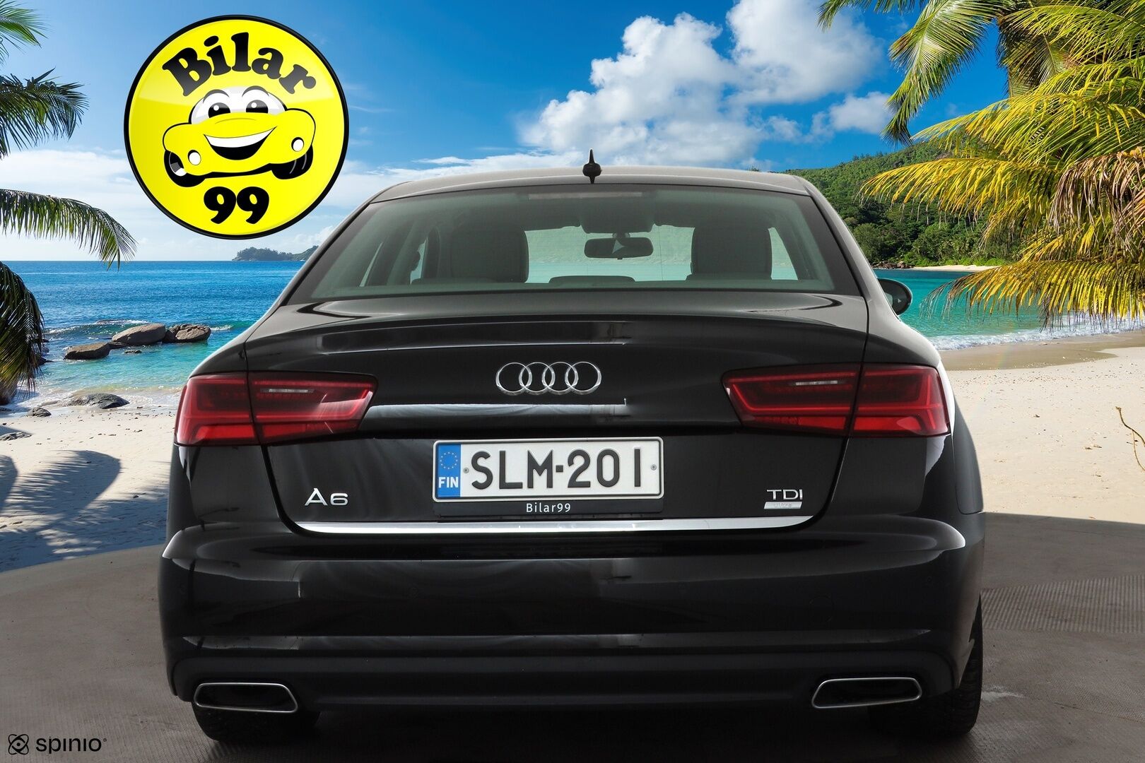Audi A6 2015 Sedan Business 2,0 TDI 140 kW ultra S tronic * Comfort-penkit Muistilla / Xenon / P.tutkat / Vakkari / Bluetooth * - Suomi-auto / Kahdet renkaat