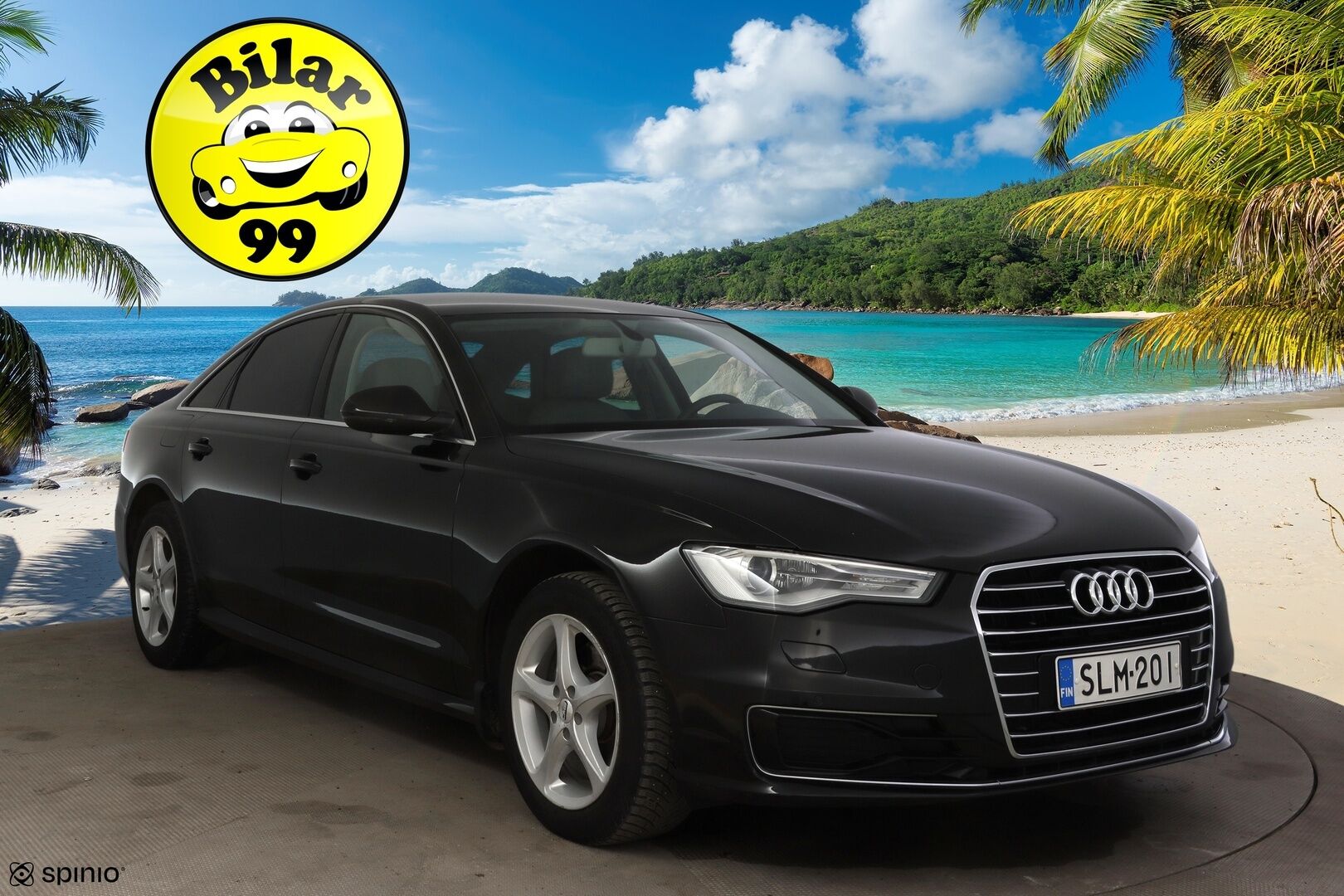 Audi A6 2015 Sedan Business 2,0 TDI 140 kW ultra S tronic * Comfort-penkit Muistilla / Xenon / P.tutkat / Vakkari / Bluetooth * - Suomi-auto / Kahdet renkaat