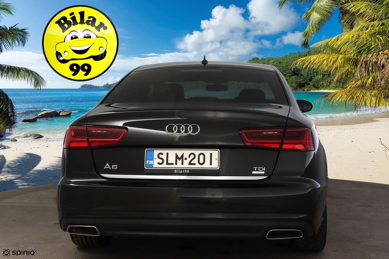 Audi A6 2015 Sedan Business 2,0 TDI 140 kW ultra S tronic * Comfort-penkit Muistilla / Xenon / P.tutkat / Vakkari / Bluetooth * - Suomi-auto / Kahdet renkaat