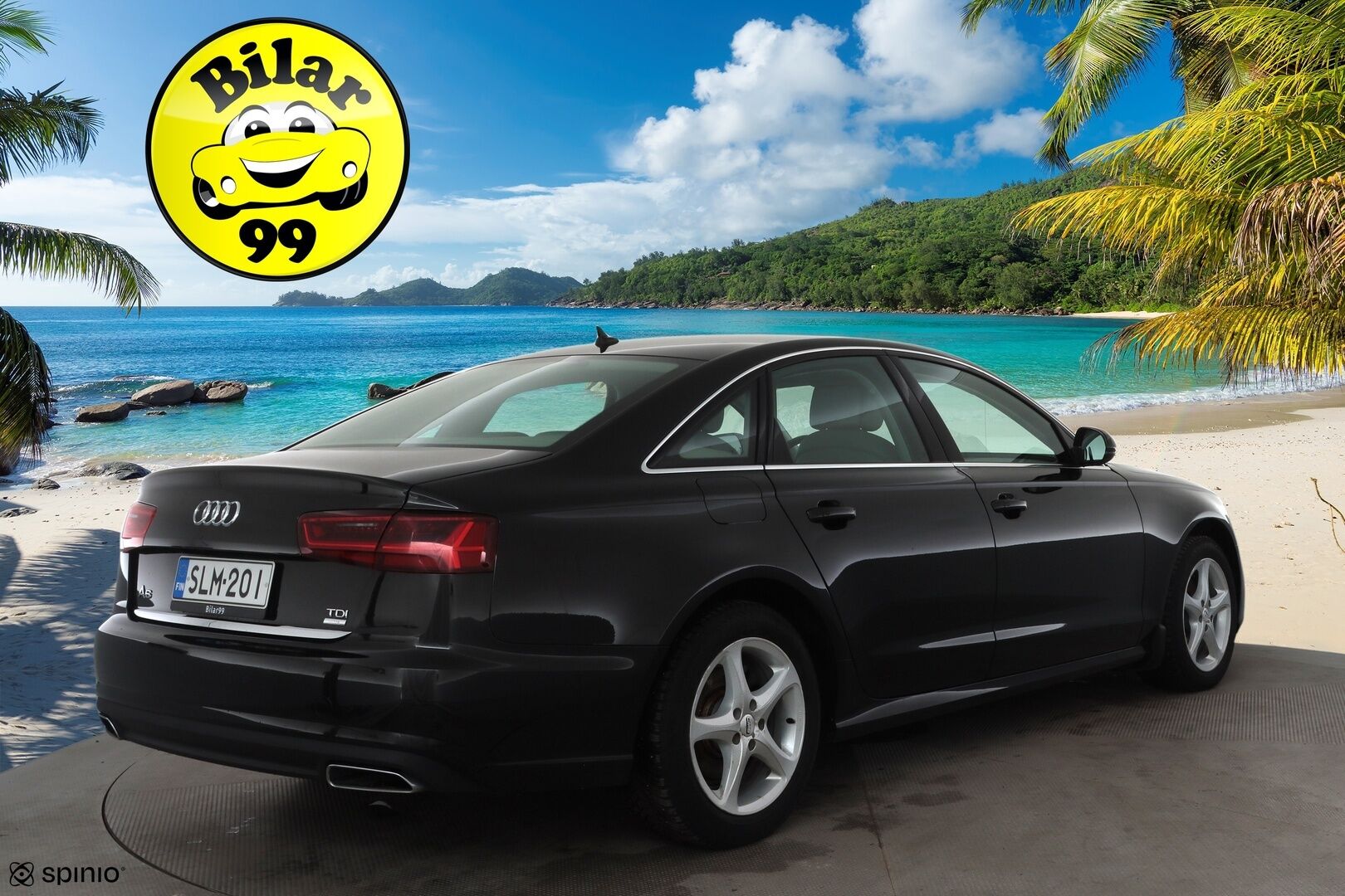 Audi A6 2015 Sedan Business 2,0 TDI 140 kW ultra S tronic * Comfort-penkit Muistilla / Xenon / P.tutkat / Vakkari / Bluetooth * - Suomi-auto / Kahdet renkaat