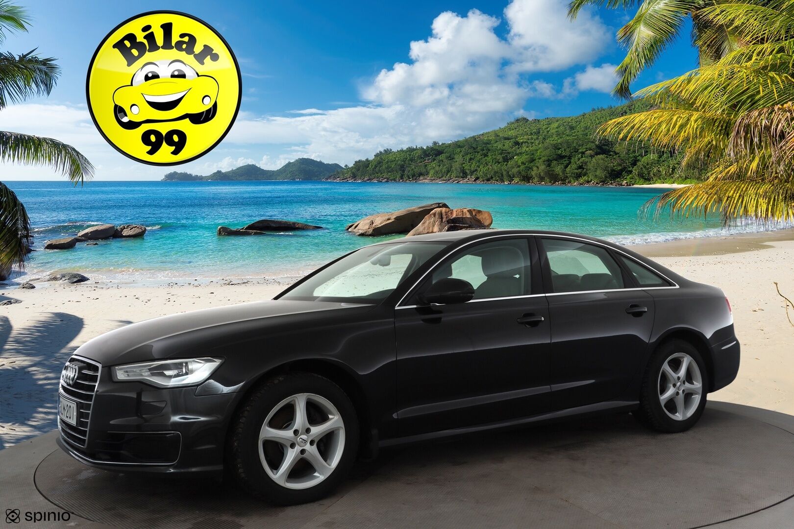 Audi A6 2015 Sedan Business 2,0 TDI 140 kW ultra S tronic * Comfort-penkit Muistilla / Xenon / P.tutkat / Vakkari / Bluetooth * - Suomi-auto / Kahdet renkaat