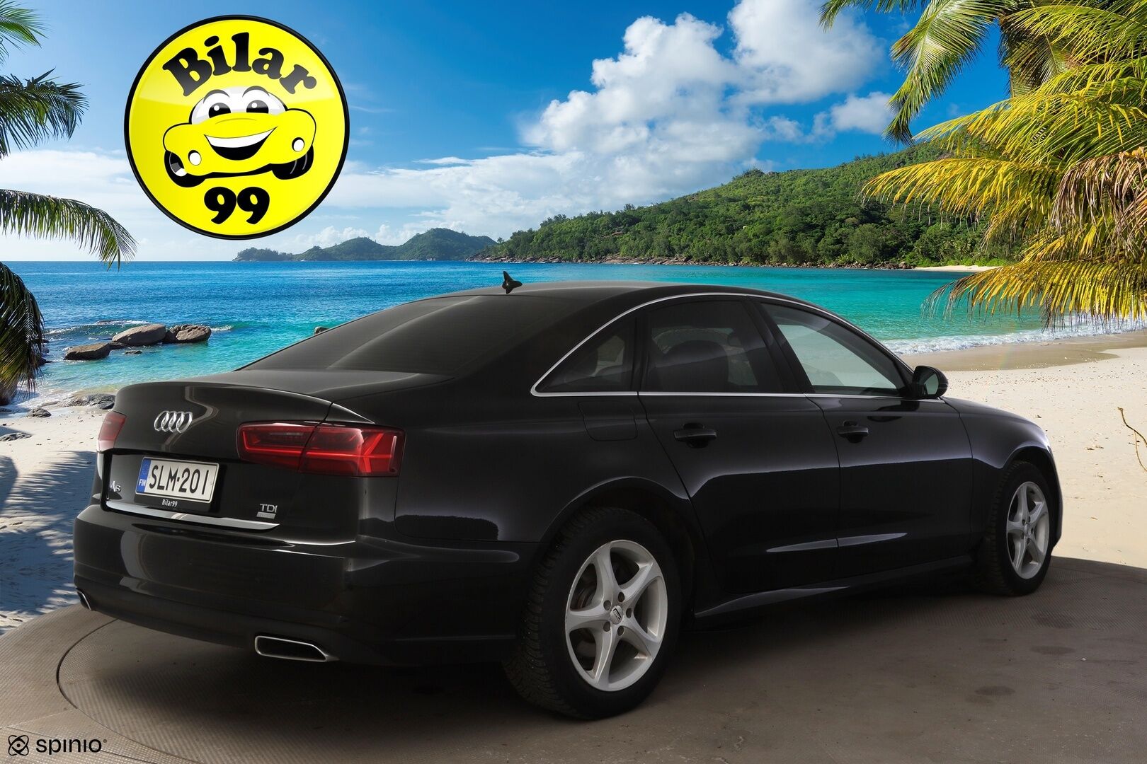 Audi A6 2015 Sedan Business 2,0 TDI 140 kW ultra S tronic * Comfort-penkit Muistilla / Xenon / P.tutkat / Vakkari / Bluetooth * - Suomi-auto / Kahdet renkaat