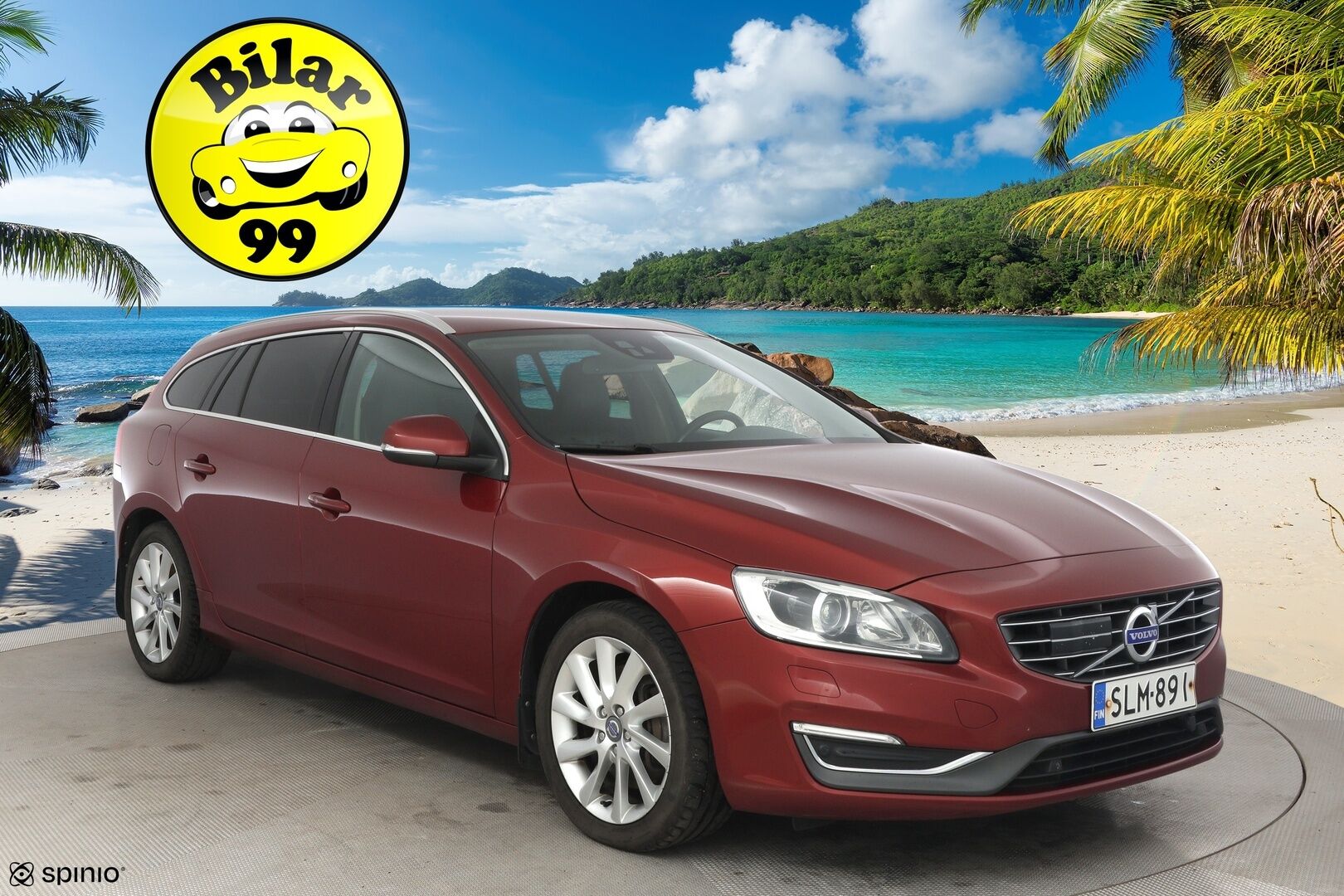 Volvo V60 2014 D5 AWD Summum Edition aut * ACC / Webasto / Digimittari / Koukku / Nahat * - Hyvä huoltohistoria / Huollettu 7/2025 / Suomi-auto