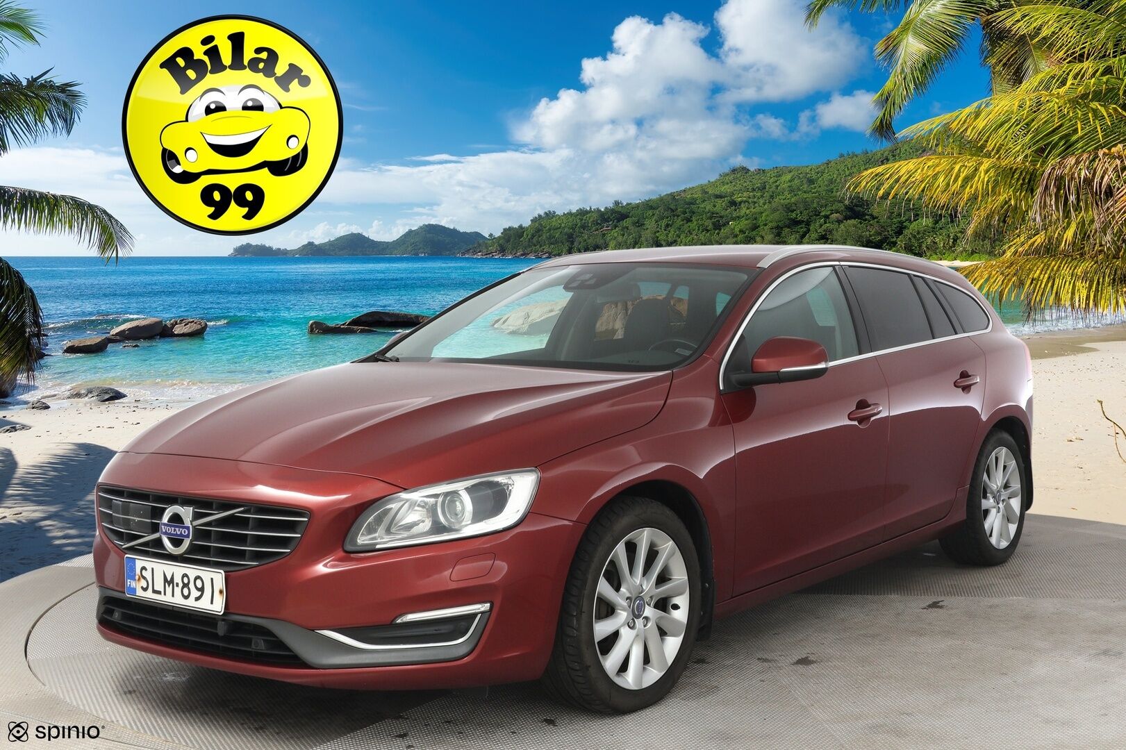 Volvo V60 2014 D5 AWD Summum Edition aut * ACC / Webasto / Digimittari / Koukku / Nahat * - Hyvä huoltohistoria / Huollettu 7/2025 / Suomi-auto