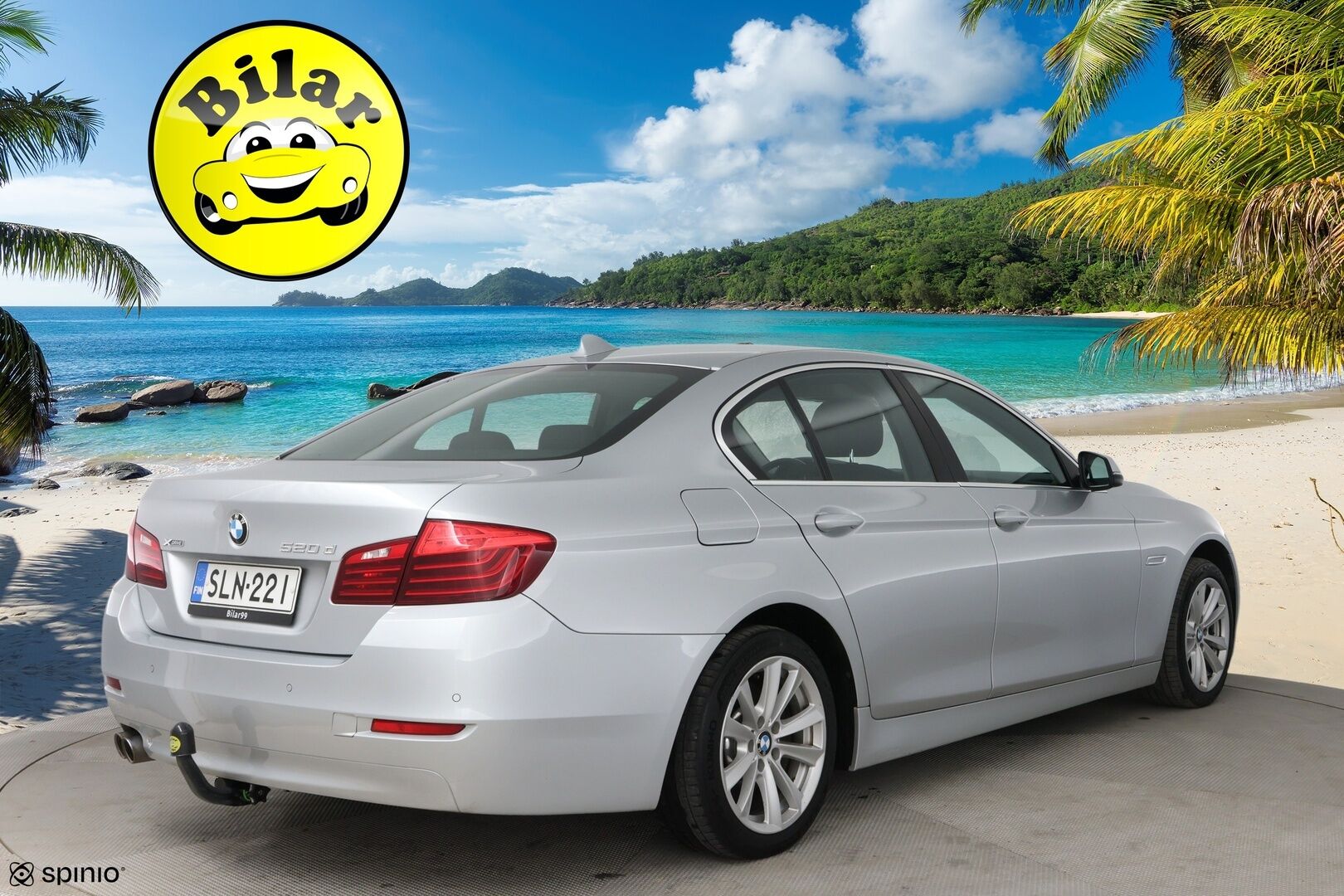 BMW 520 2014 F10 Sedan 520d TwinPower Turbo A xDrive Limited xDrive Edition - | Suomi-auto | Vakkari | Koukku | P. Tutkat | Facelift | Bluetooth audio | 2x renkaat&vanteet | Osasähköpenkit | Siisti! |