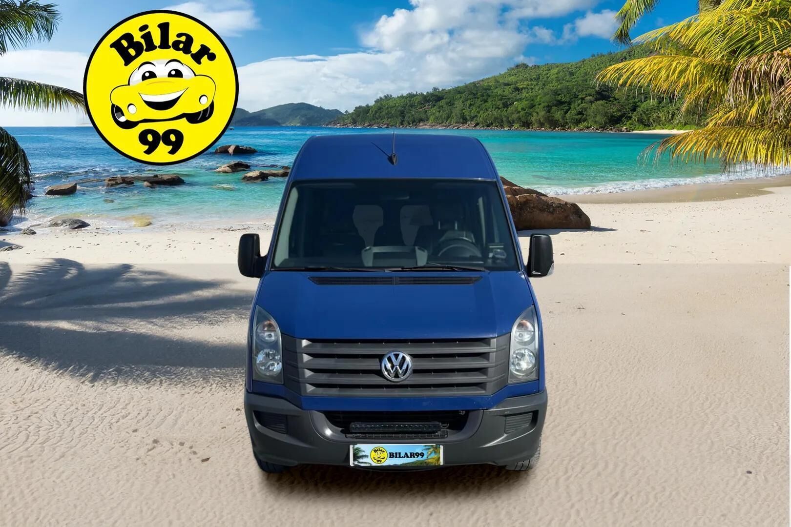 Volkswagen Crafter 2015 35 Kombi 2,0 TDI 120 kW, 3665, 2-0-0-0 - 9-p | CarSportin nahkasisusta! | Webasto | P. Kamera | Hihna vaihdettu 196tkm!  | B-kortilla ajettava! 