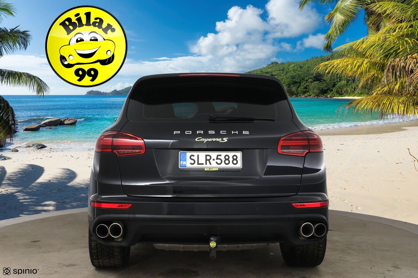 Porsche Cayenne 2015 S E-hybrid / Suomi-auto / Vetokoukku / PASM / 12-istuimet / Vaaleat nahat - 2x renkaat / Huoltokirja