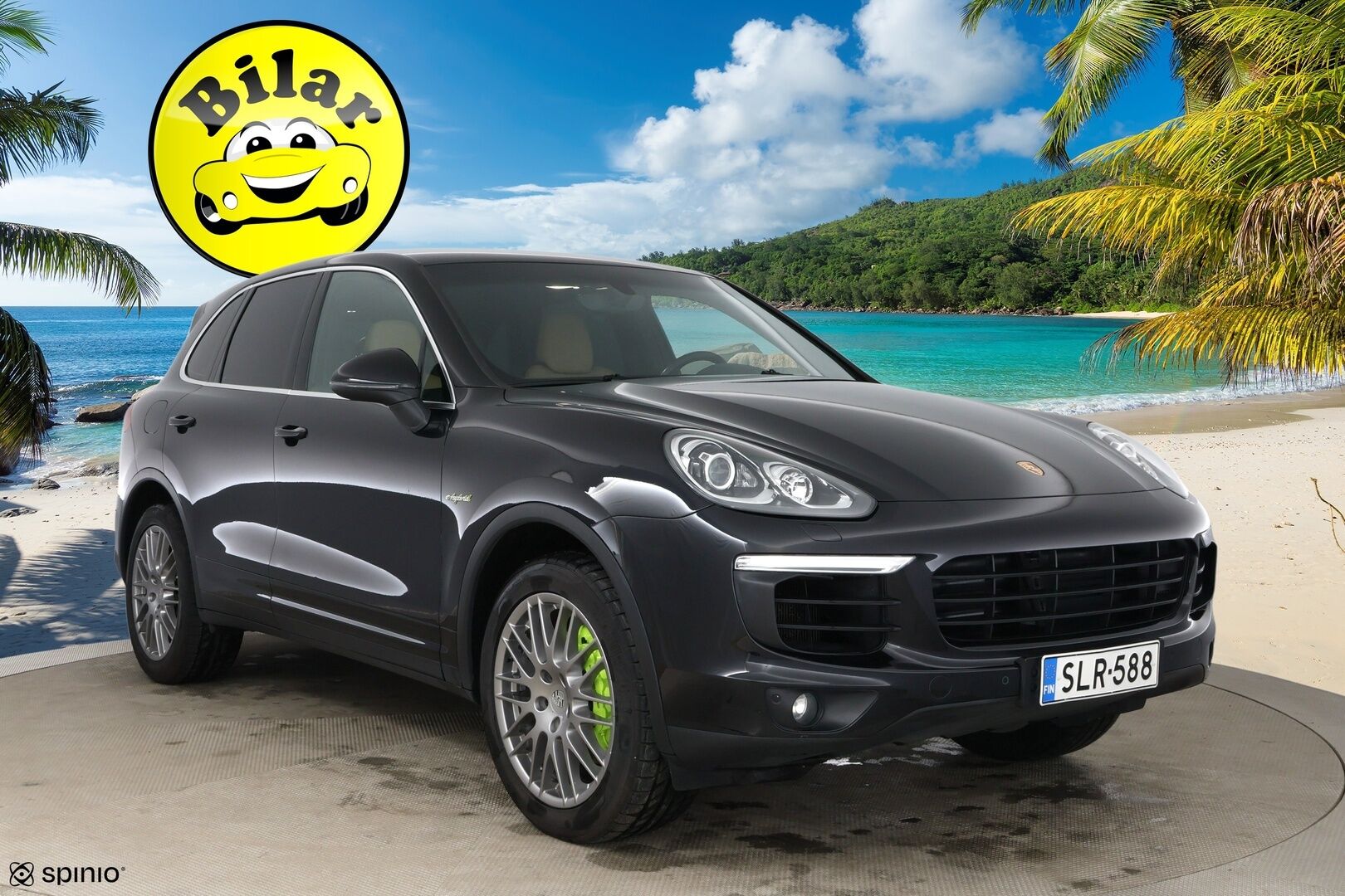 Porsche Cayenne 2015 S E-hybrid - Suomi-auto | Vetokoukku | PASM | 12-istuimet | Vaaleat nahat | 2x renkaat | Huoltokirja