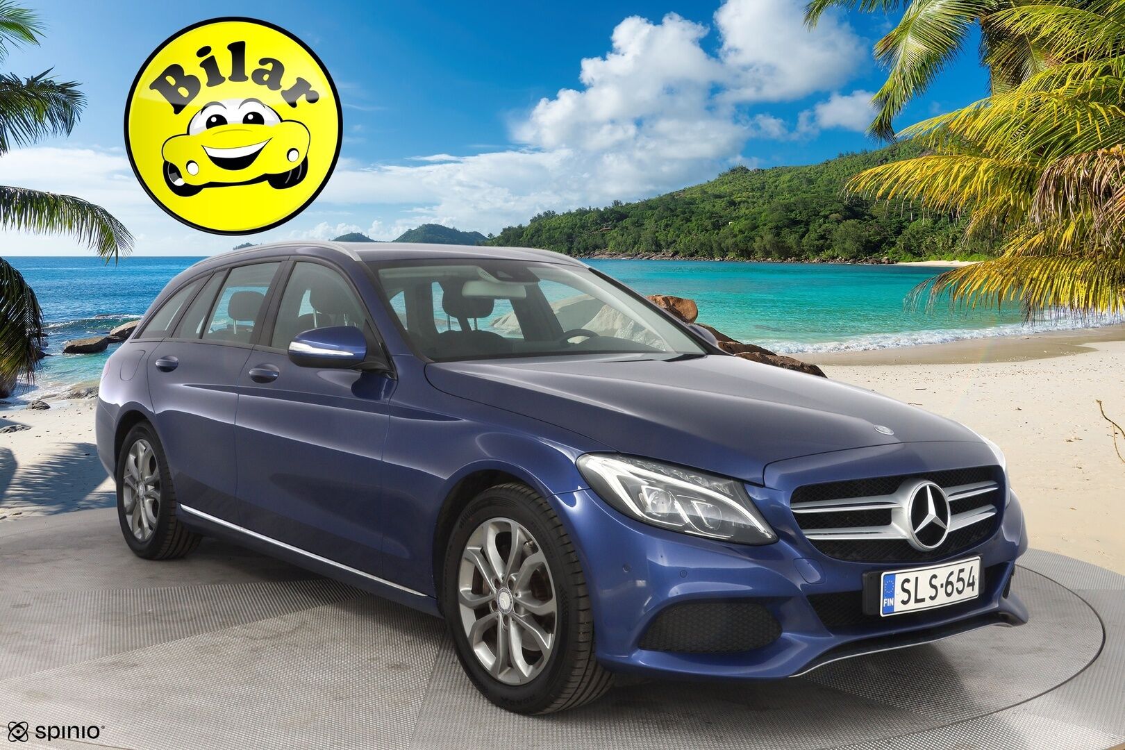Mercedes-Benz C 2015 200 T A Premium Business - Suomi- auto | LED | Vakkari | Lohkolämmitin | Tutkat | Sporttipenkit | Kahdet renkaat aluvantein | Seuraava katsastus 4.2027