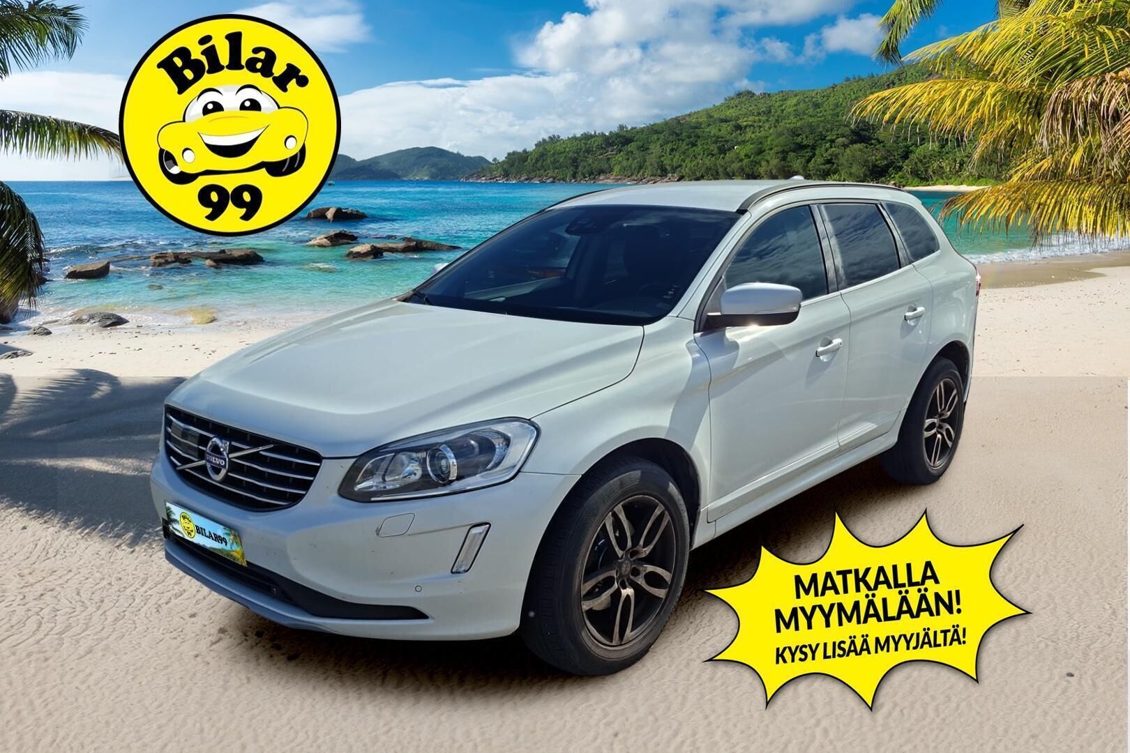 Volvo XC60 2016 D4 AWD Business aut - | Adapt. Cruise | Webasto | Jakopää Tehty 2/26 | BLIS | Vetokoukku | Navi | Kaistavahti | 