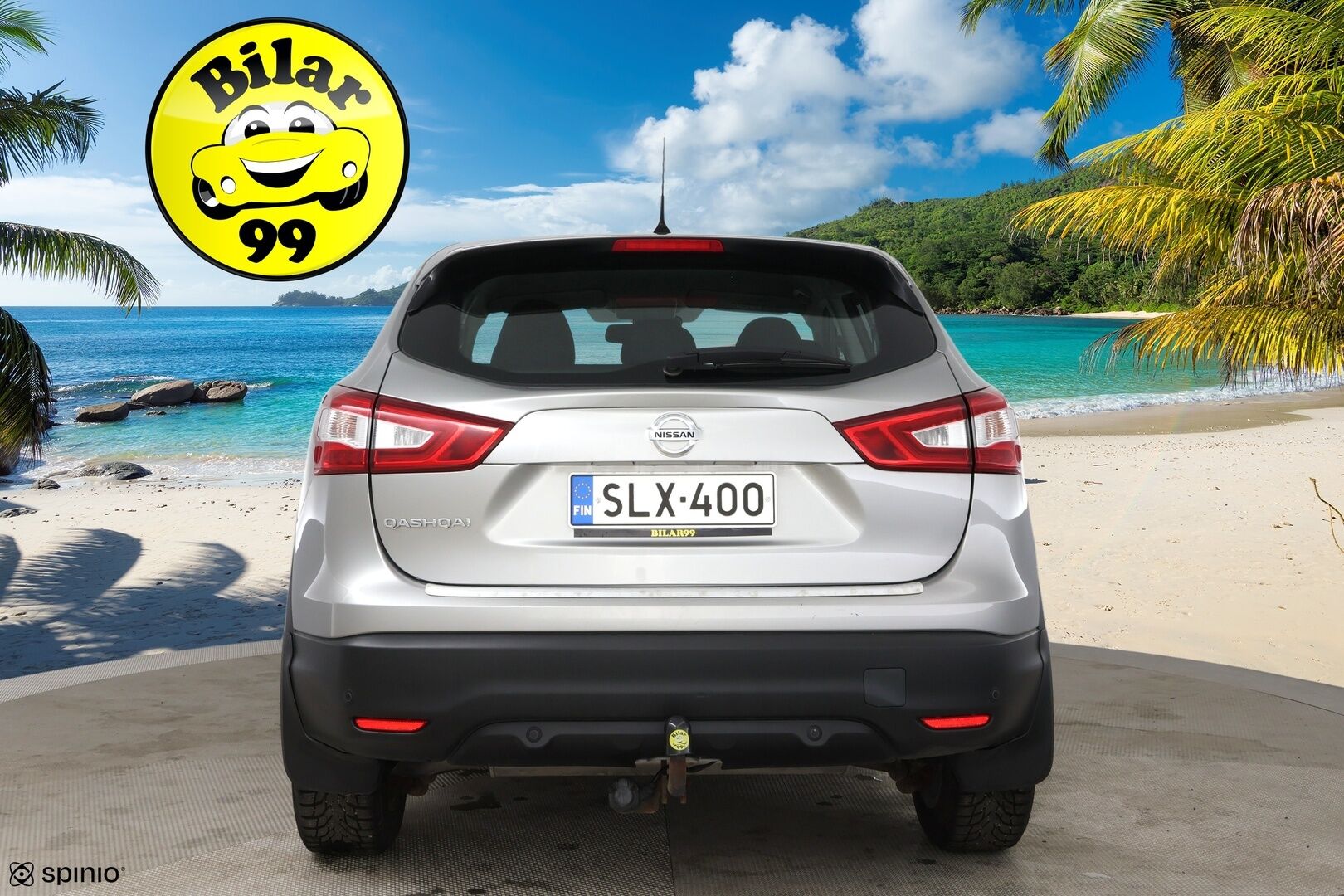 Nissan Qashqai 2015 DIG-T 163 Acenta 2WD 6M/T E6 Safety Pack / P-Tutkat / Vetokoukku / Lohko + sis. pistoke / Bluetooth - Suomi-Auto hyvällä huoltohistorialla! - HULLUT JOULUT KORKOTARJOUS 2,49% 