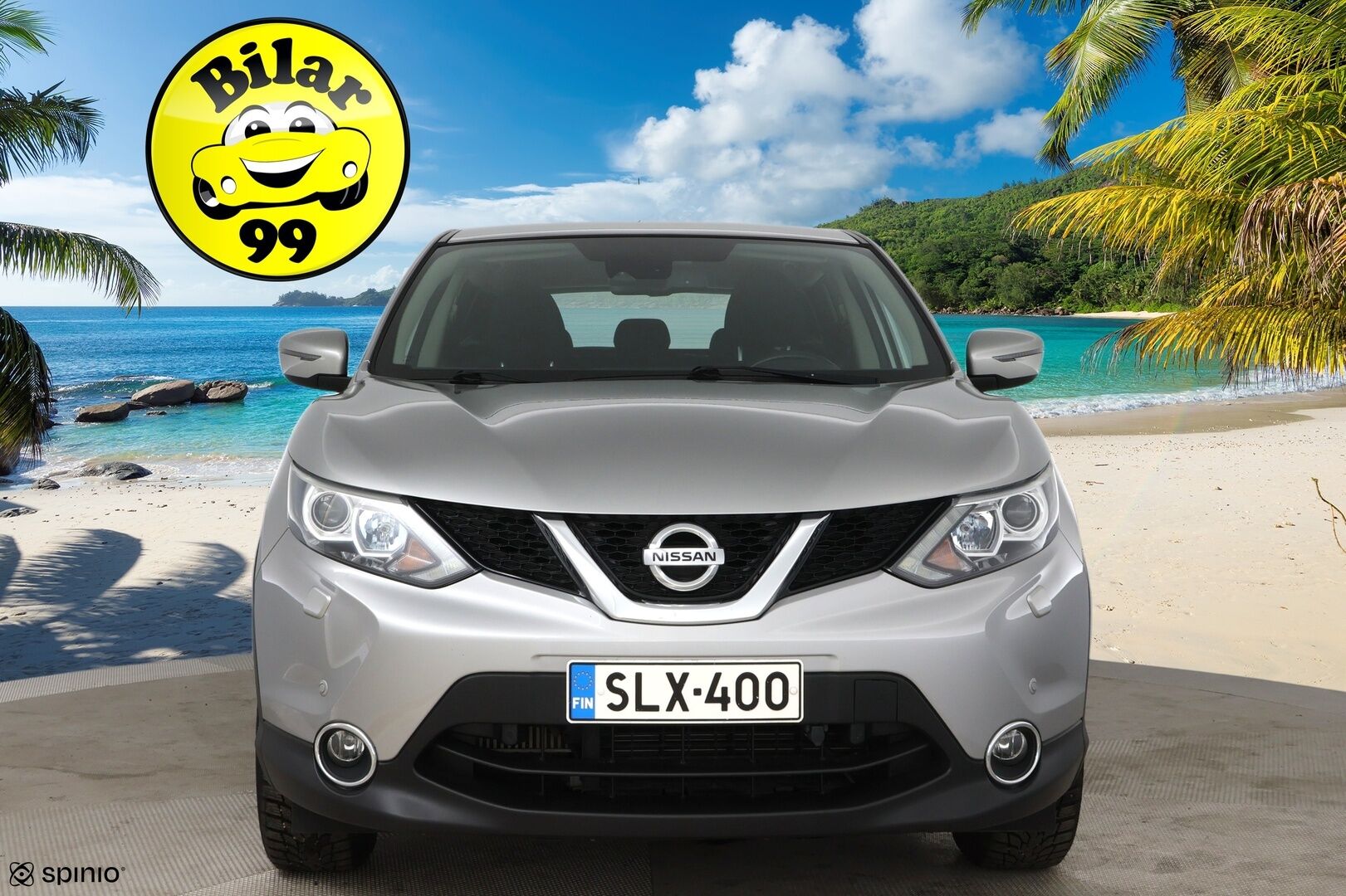 Nissan Qashqai 2015 DIG-T 163 Acenta 2WD 6M/T E6 Safety Pack / P-Tutkat / Vetokoukku / Lohko + sis. pistoke / Bluetooth - Suomi-Auto hyvällä huoltohistorialla! - HULLUT JOULUT KORKOTARJOUS 2,49% 