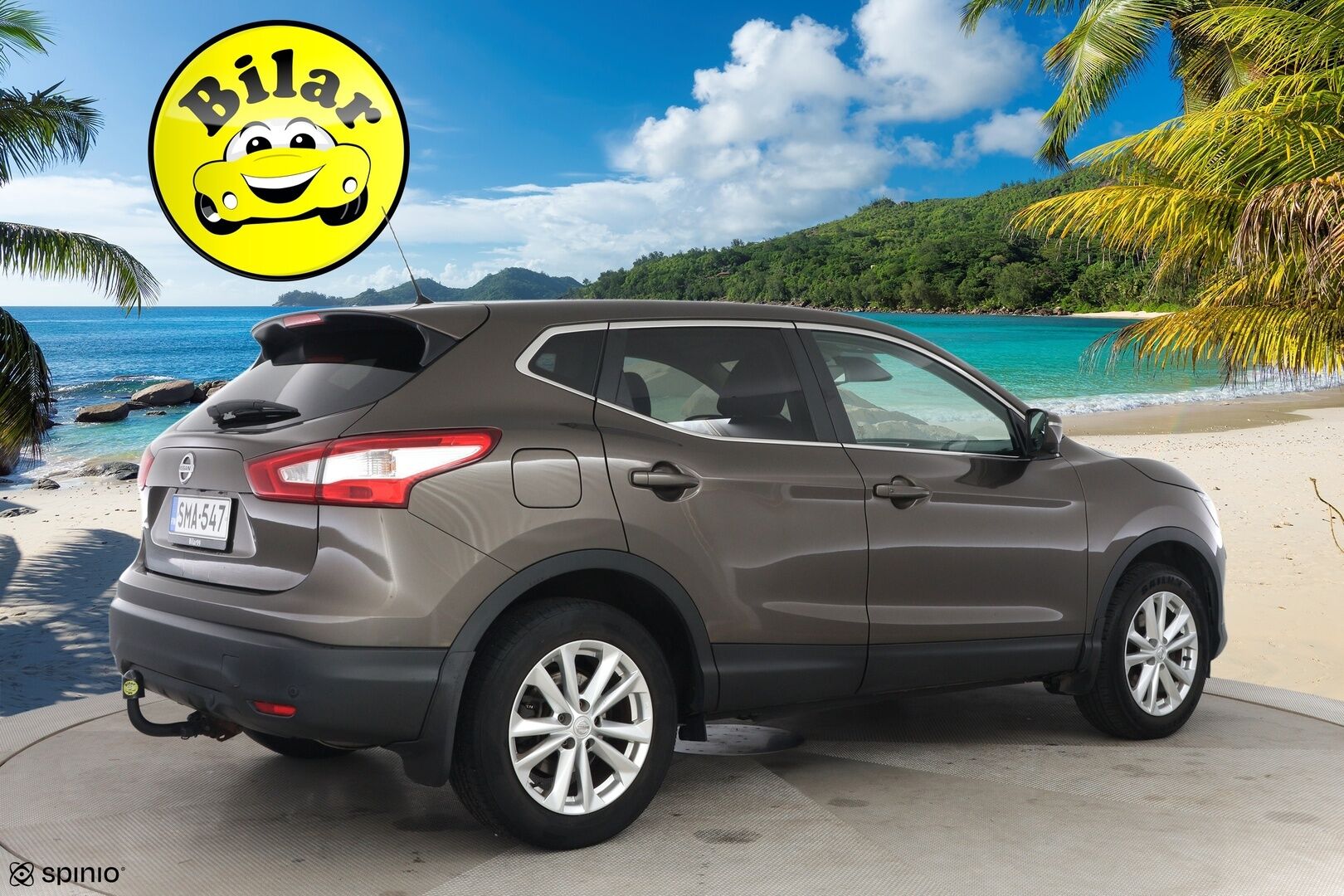 Nissan Qashqai 2017 DIG-T 115 N-Connecta 2WD 6M/T - Suomi-auto | 360-Kamera | Vetokoukku | Tutkat | Vakkari | Lohko | Keyless | 2x Renkaat