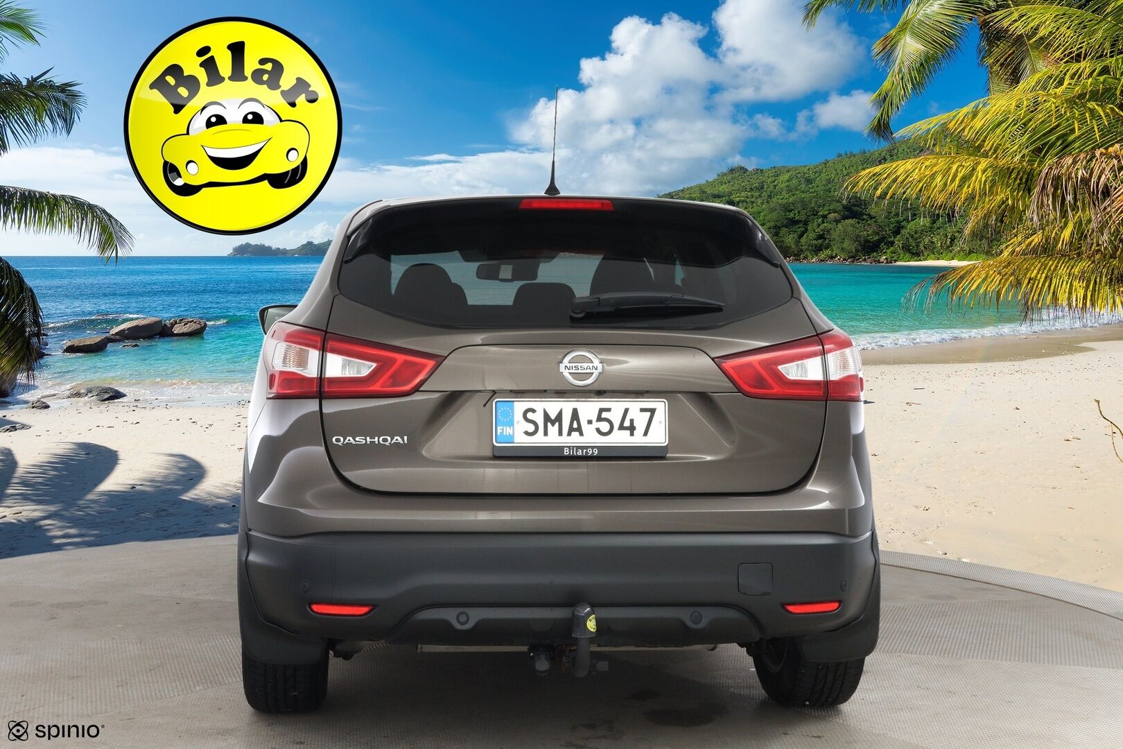 Nissan Qashqai 2017 DIG-T 115 N-Connecta 2WD 6M/T - Suomi-auto | 360-Kamera | Vetokoukku | Tutkat | Vakkari | Lohko | Keyless | 2x Renkaat