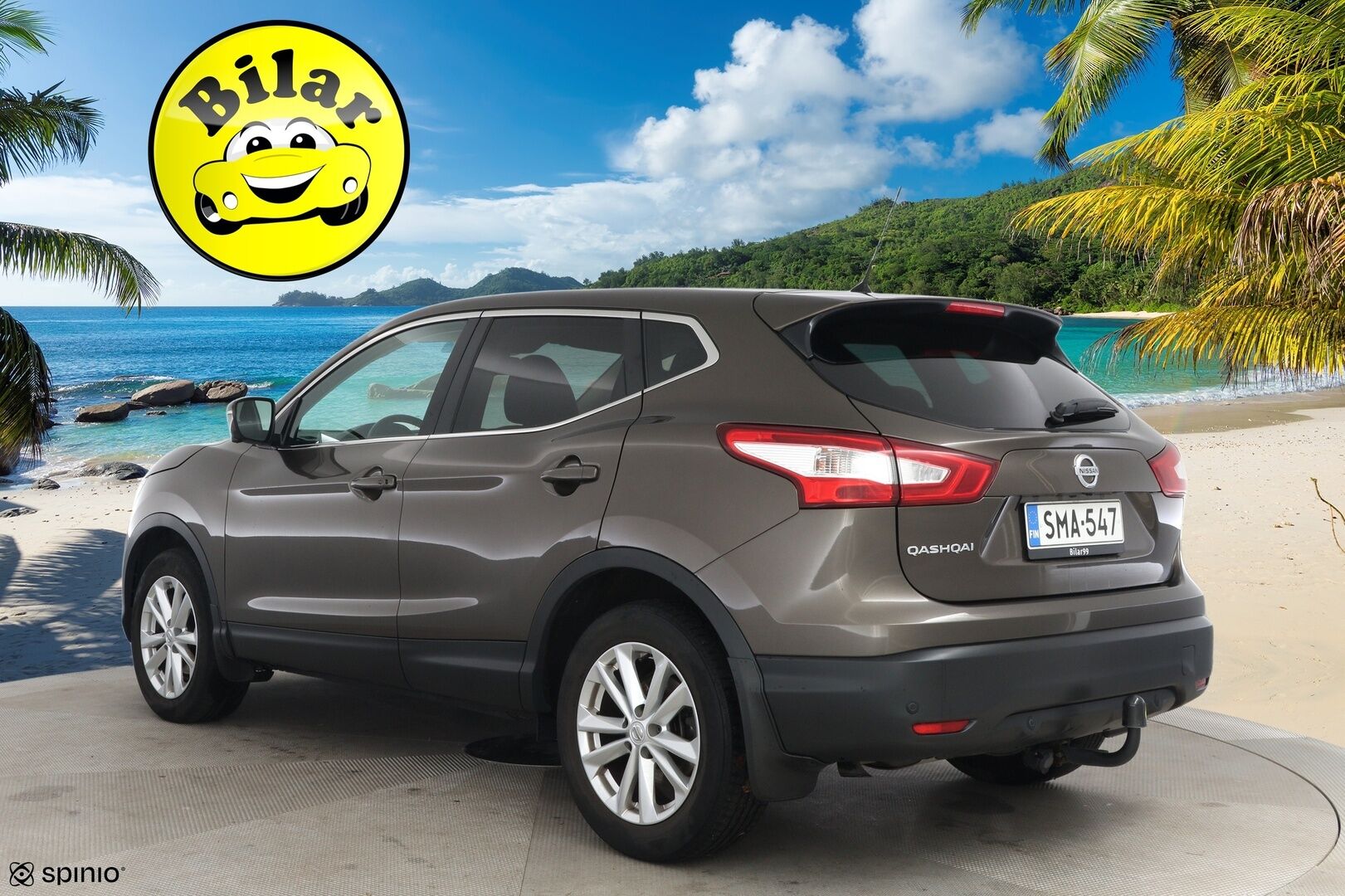 Nissan Qashqai 2017 DIG-T 115 N-Connecta 2WD 6M/T - Suomi-auto | 360-Kamera | Vetokoukku | Tutkat | Vakkari | Lohko | Keyless | 2x Renkaat