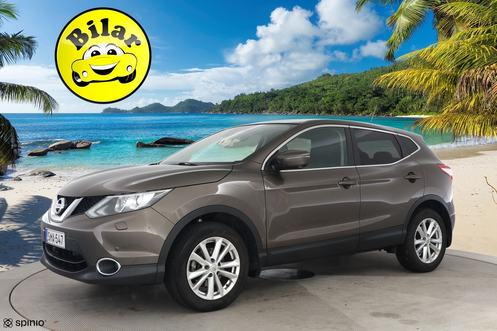 Nissan Qashqai 2017 DIG-T 115 N-Connecta 2WD 6M/T - Suomi-auto | 360-Kamera | Vetokoukku | Tutkat | Vakkari | Lohko | Keyless | 2x Renkaat