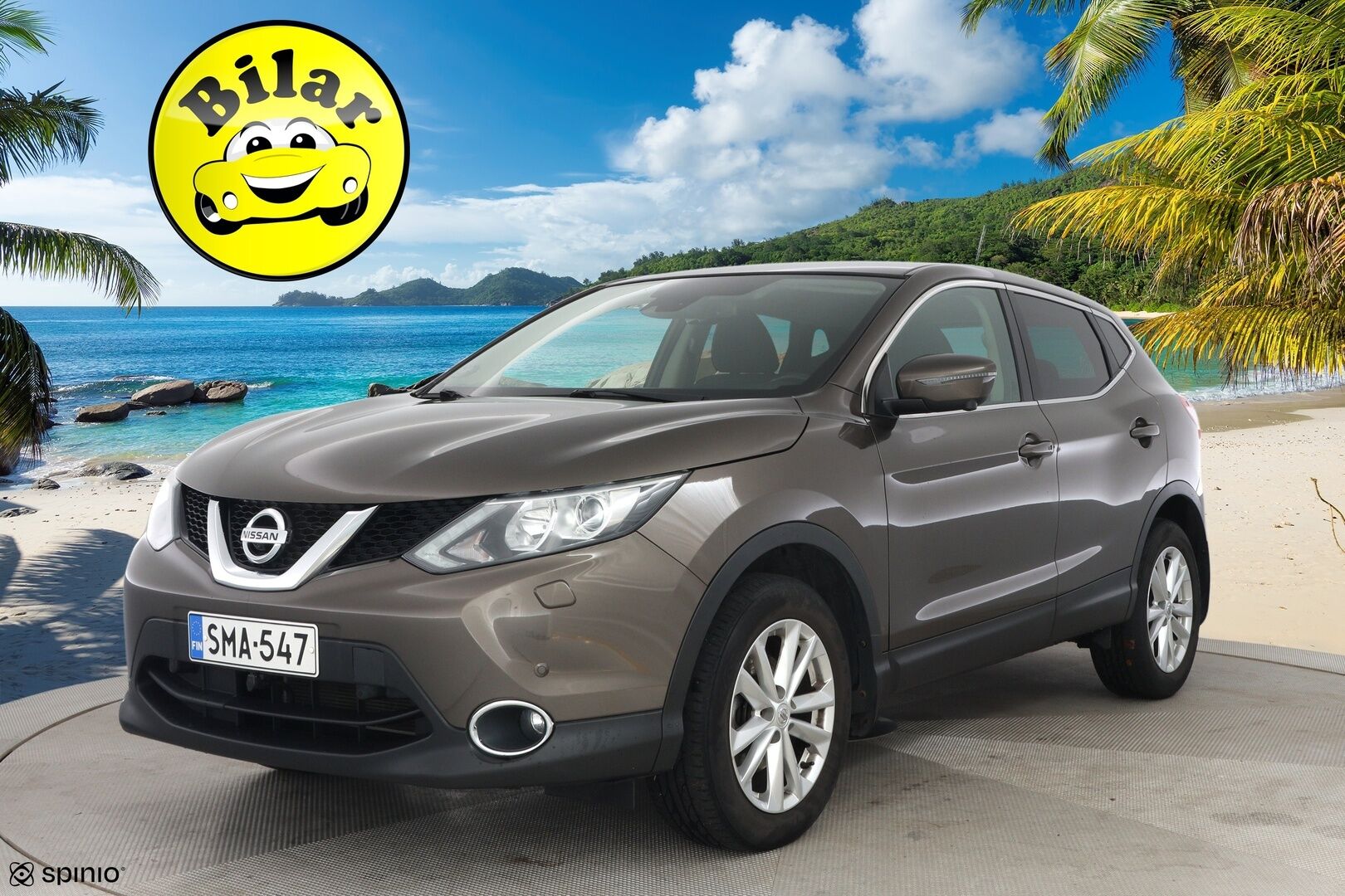 Nissan Qashqai 2017 DIG-T 115 N-Connecta 2WD 6M/T - Suomi-auto | 360-Kamera | Vetokoukku | Tutkat | Vakkari | Lohko | Keyless | 2x Renkaat