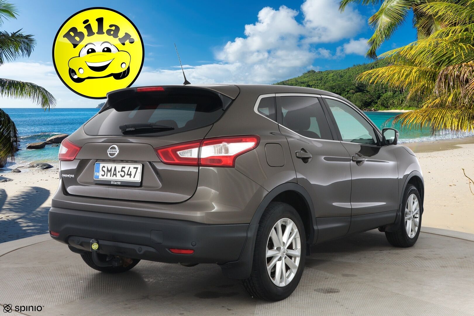 Nissan Qashqai 2017 DIG-T 115 N-Connecta 2WD 6M/T - Suomi-auto | 360-Kamera | Vetokoukku | Tutkat | Vakkari | Lohko | Keyless | 2x Renkaat