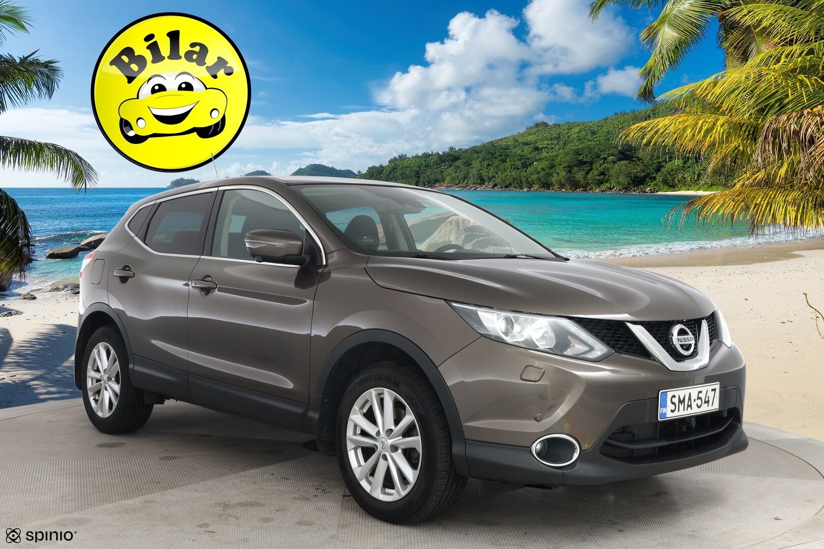 Nissan Qashqai 2017 DIG-T 115 N-Connecta 2WD 6M/T - Suomi-auto | 360-Kamera | Vetokoukku | Tutkat | Vakkari | Lohko | Keyless | 2x Renkaat