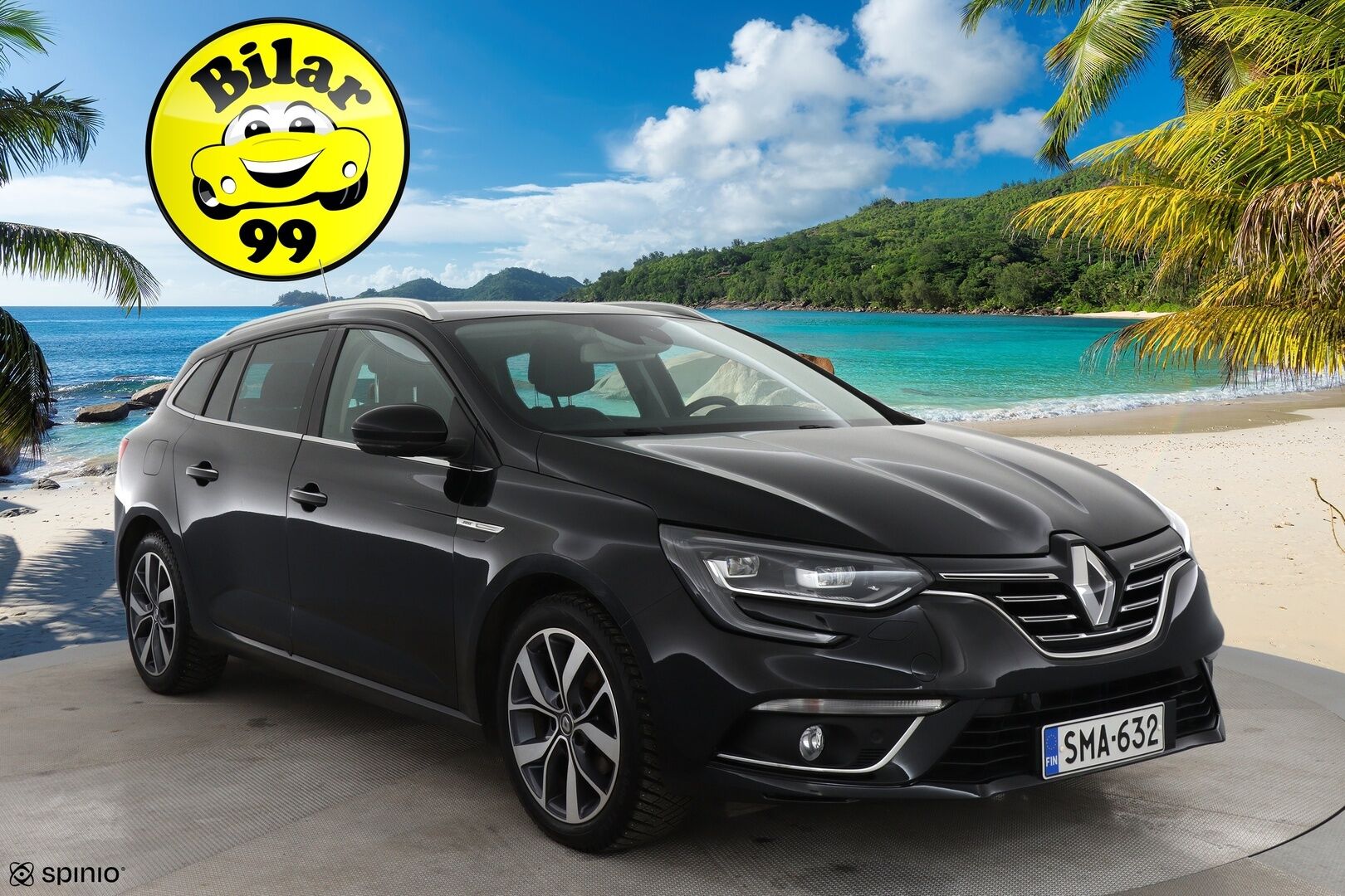Renault Megane 2017 Sport Tourer Energy TCe 130 Bose / Suomi-auto / Bose / Avaimeton kulku / Navi / Hieronta