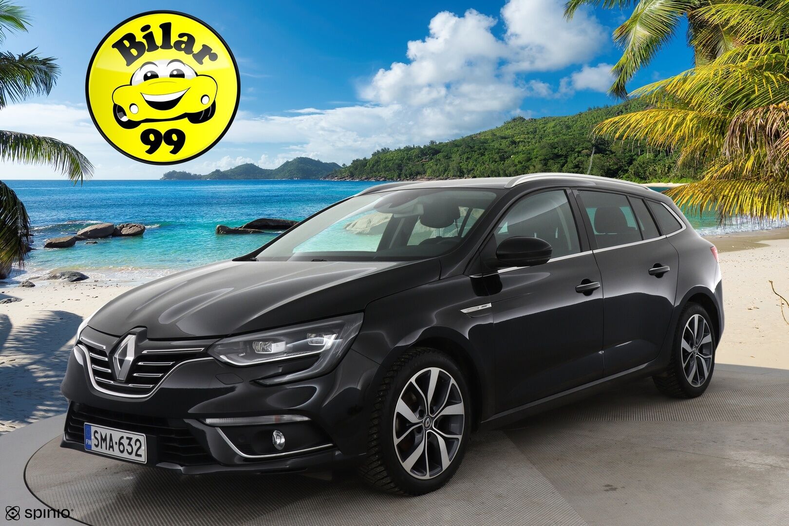 Renault Megane 2017 Sport Tourer Energy TCe 130 Bose / Suomi-auto / Bose / Avaimeton kulku / Navi / Hieronta