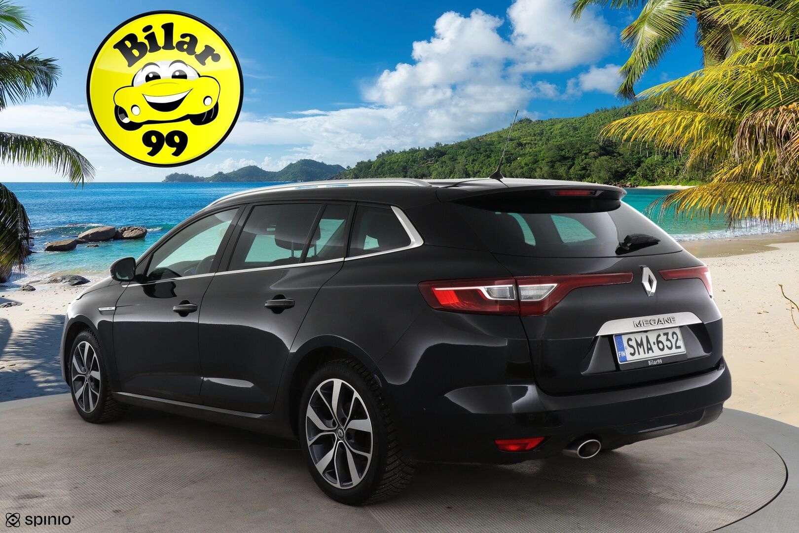Renault Megane 2017 Sport Tourer Energy TCe 130 Bose / Suomi-auto / Bose / Avaimeton kulku / Navi / Hieronta