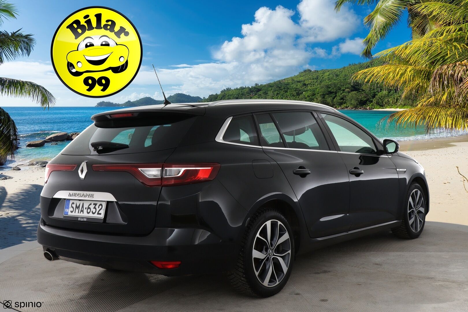 Renault Megane 2017 Sport Tourer Energy TCe 130 Bose / Suomi-auto / Bose / Avaimeton kulku / Navi / Hieronta