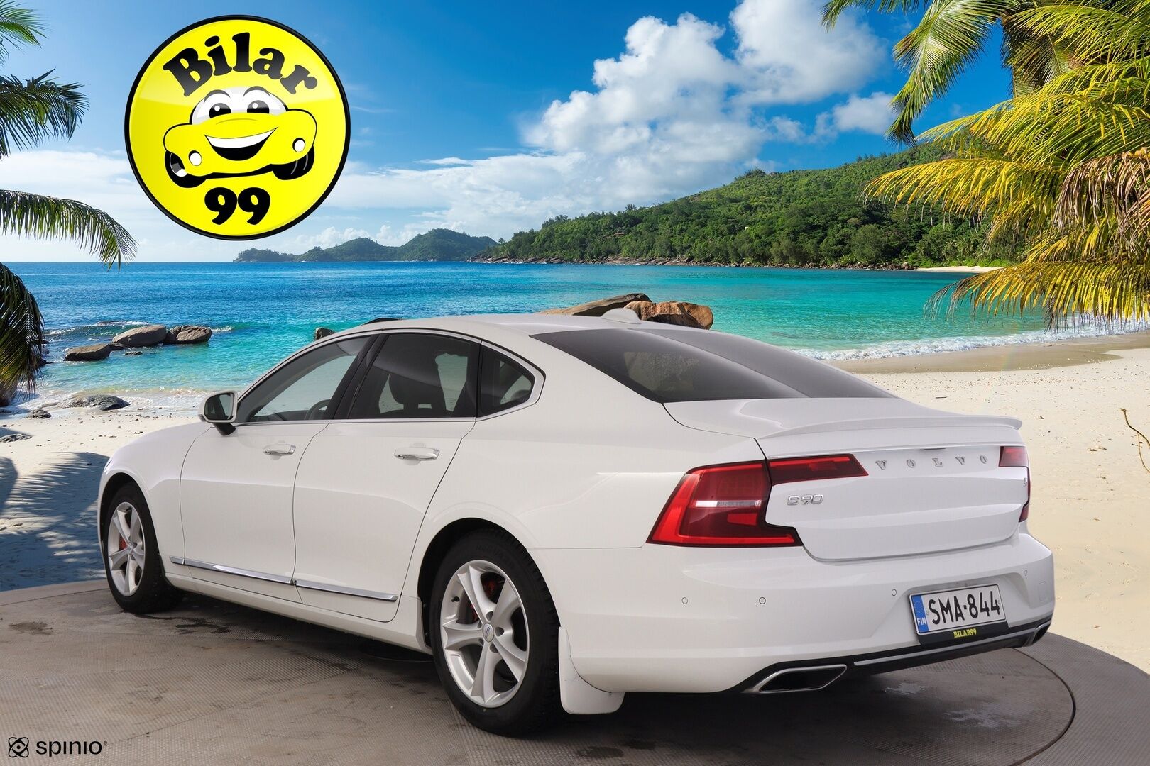 Volvo S90 2017 D3 Inscription aut *ACC  / HUD / Webasto / PIlot assit / Muisti sportti nahat /  P. tutkat / High Perfomance Audio* - Ei AdBlue / Adapt. vak / Kattava huoltohistoria / 2x Alkuperäiset Volvon alumiinivanteet 