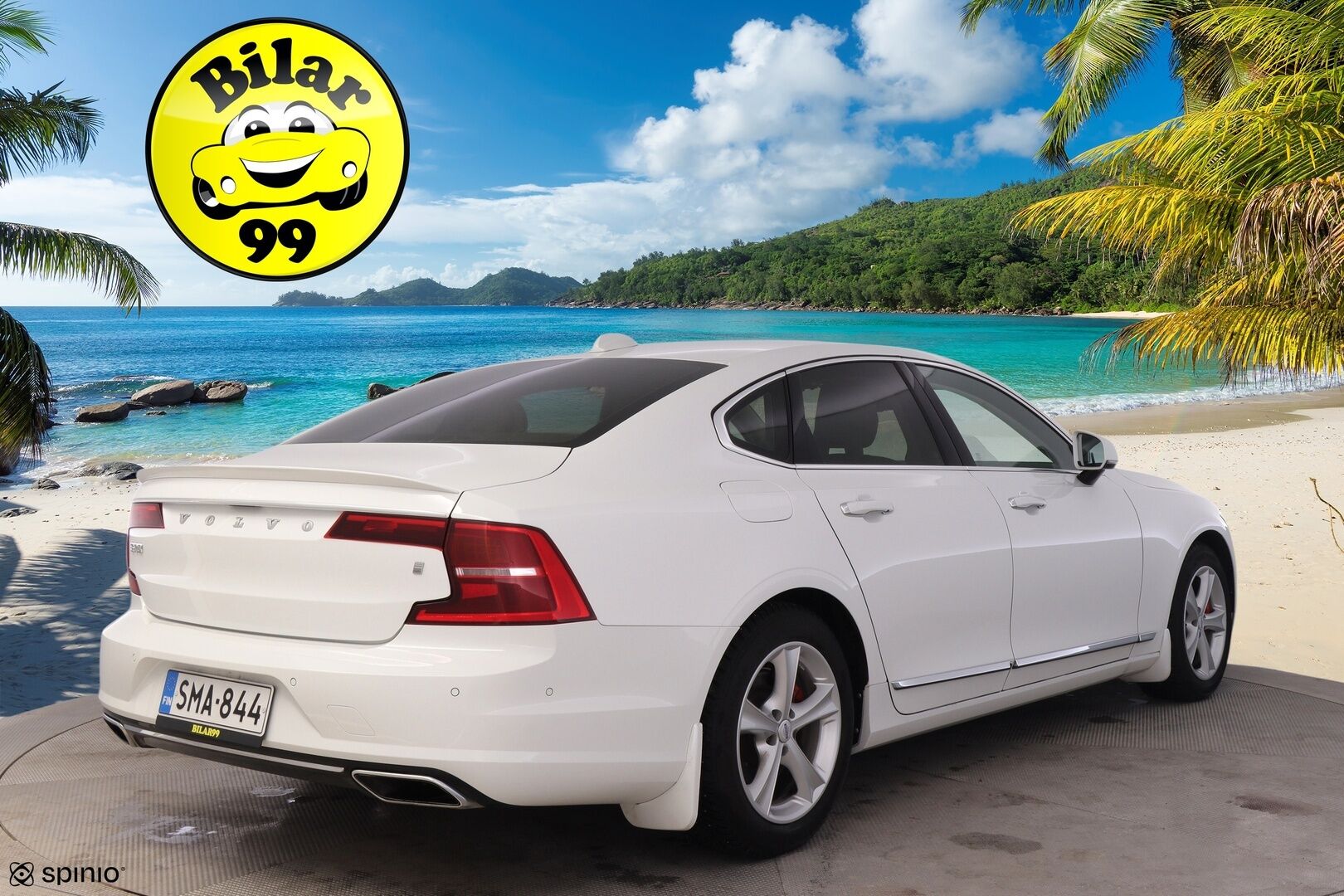 Volvo S90 2017 D3 Inscription aut *ACC  / HUD / Webasto / PIlot assit / Muisti sportti nahat /  P. tutkat / High Perfomance Audio* - Ei AdBlue / Adapt. vak / Kattava huoltohistoria / 2x Alkuperäiset Volvon alumiinivanteet - HULLUT AVAJAISHULINAT KORKOTARJOUS 3,29 %