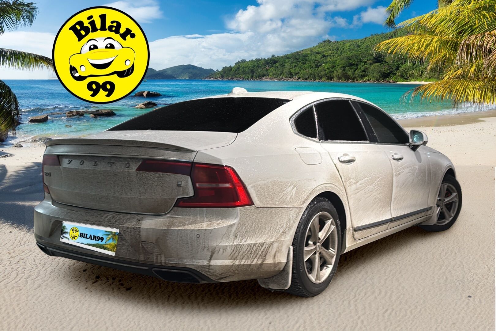 Volvo S90 2017 D3 Inscription aut *ACC  / HUD / Webasto / PIlot assit / Muisti sportti nahat /  P. tutkat / High Perfomance Audio* - Ei AdBlue / Adapt. vak / Kattava huoltohistoria / 2x Alkuperäiset Volvon alumiinivanteet 