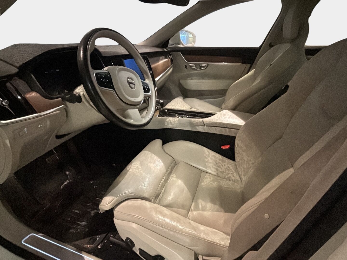 Volvo S90 2017 D3 Inscription aut *ACC  / HUD / Webasto / PIlot assit / Muisti sportti nahat /  P. tutkat / High Perfomance Audio* - Ei AdBlue / Adapt. vak / Kattava huoltohistoria / 2x Alkuperäiset Volvon alumiinivanteet 