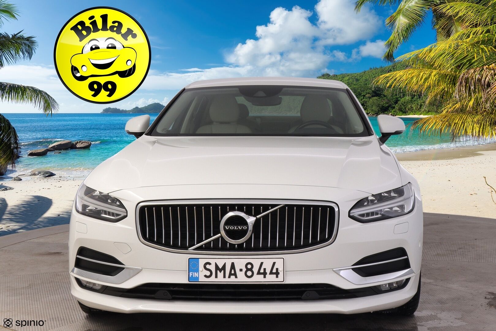 Volvo S90 2017 D3 Inscription aut *ACC  / HUD / Webasto / PIlot assit / Muisti sportti nahat /  P. tutkat / High Perfomance Audio* - Ei AdBlue / Adapt. vak / Kattava huoltohistoria / 2x Alkuperäiset Volvon alumiinivanteet 