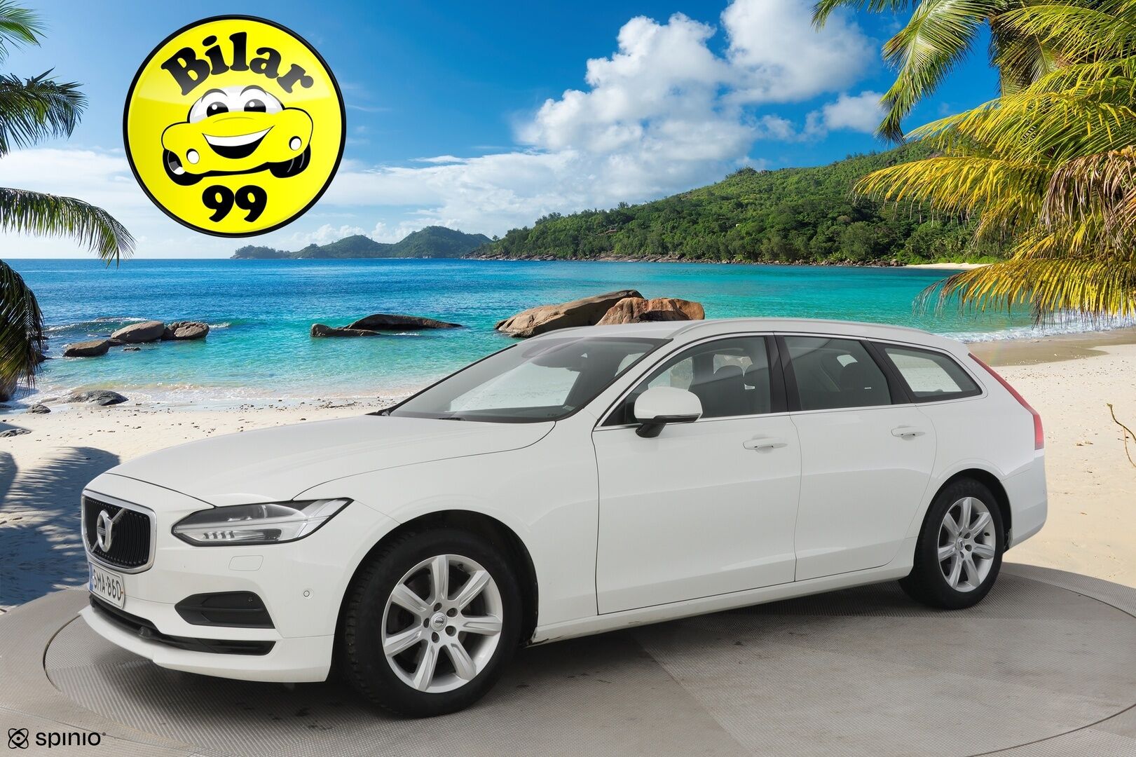 Volvo V90 2017 D3 Business aut * ACC / Koukku / Tutkat * - 2x Renkaat / Hyvä huoltohistoria*