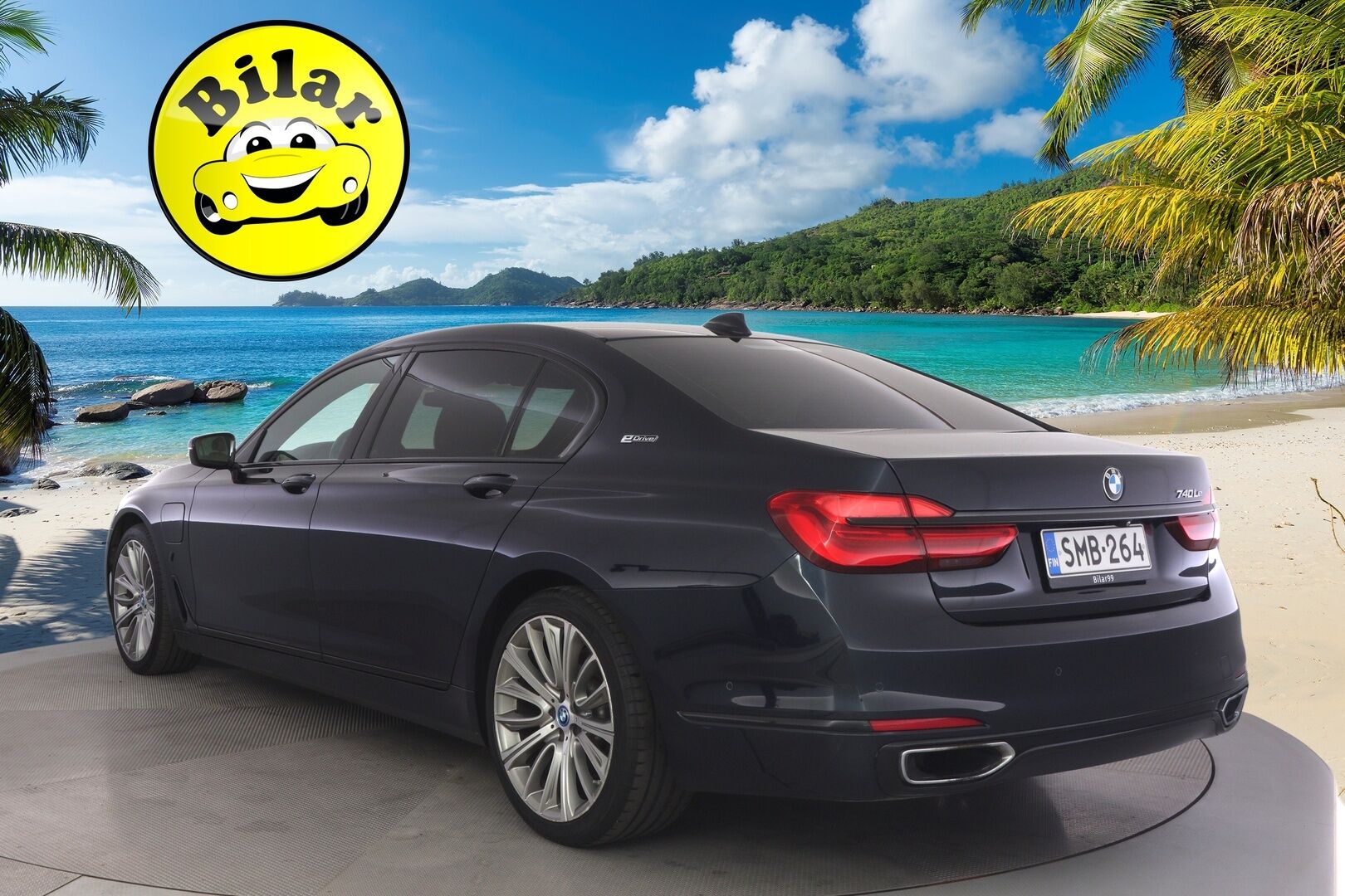 BMW 740 2017 G12 Sedan 740Le iPerformance A xDrive Business Exclusive - Suomi-auto | DAP | Adapt. vakkari | Laser | 360°-kamera | HUD | H&K | 4-pyöräohjaus | Imu-ovet | Panorama | Comfort penkit muistilla | 2x renkaat
