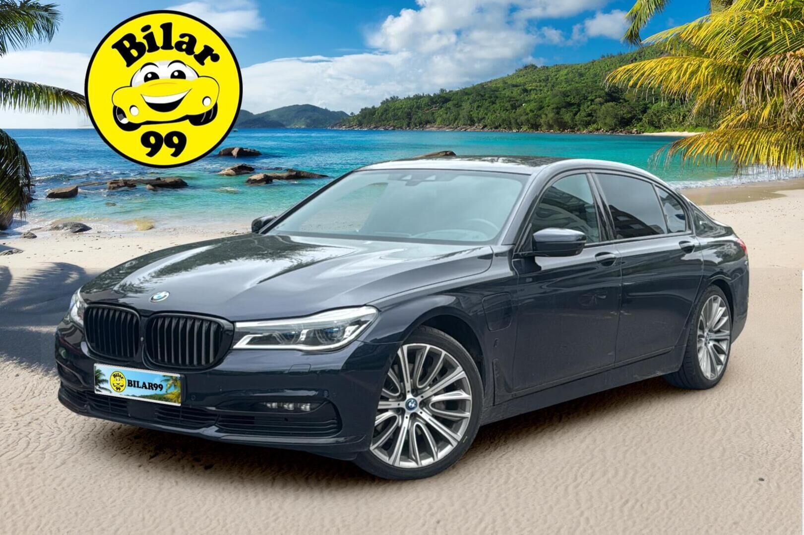 BMW 740 2017 G12 Sedan 740Le iPerformance A xDrive Business Exclusive - Suomi-auto | DAP | Adapt. vakkari | Laser | 360°-kamera | HUD | H&K | 4-pyöräohjaus | Imu-ovet | Panorama | Comfort penkit muistilla | 2x renkaat