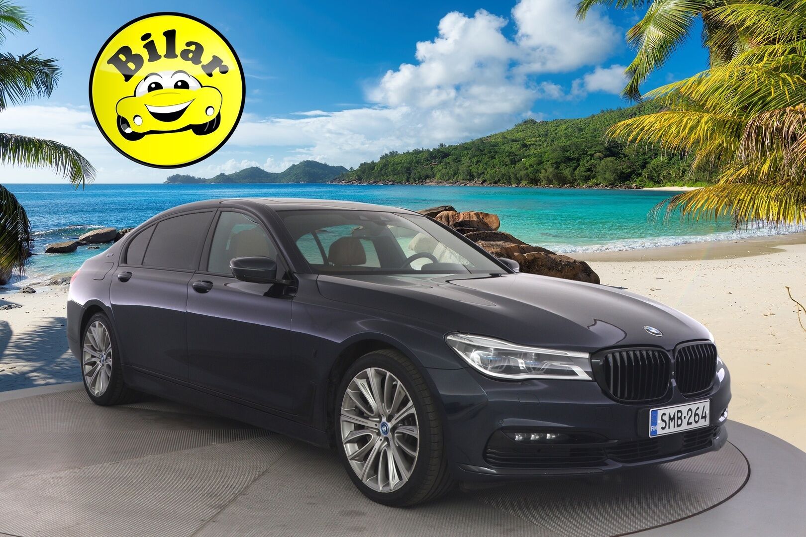 BMW 740 2017 G12 Sedan 740Le iPerformance A xDrive Business Exclusive - Suomi-auto | DAP | Adapt. vakkari | Laser | 360°-kamera | HUD | H&K | 4-pyöräohjaus | Imu-ovet | Panorama | Comfort penkit muistilla | 2x renkaat