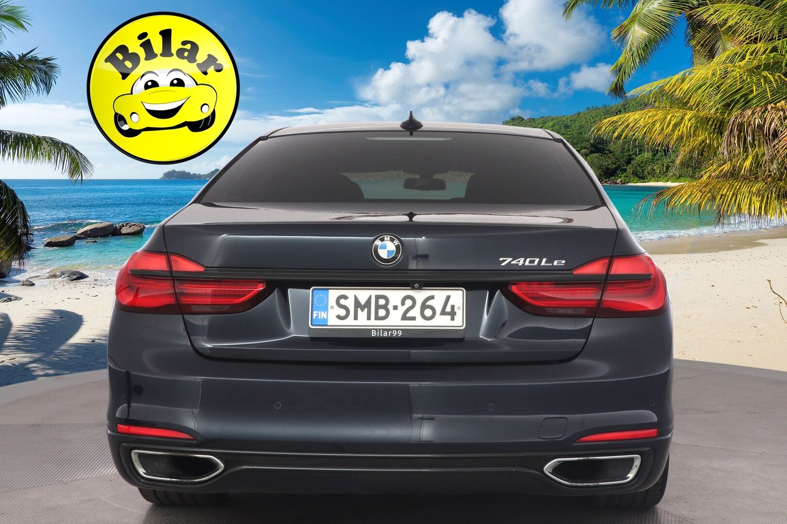 BMW 740 2017 G12 Sedan 740Le iPerformance A xDrive Business Exclusive - Suomi-auto | DAP | Adapt. vakkari | Laser | 360°-kamera | HUD | H&K | 4-pyöräohjaus | Imu-ovet | Panorama | Comfort penkit muistilla | 2x renkaat
