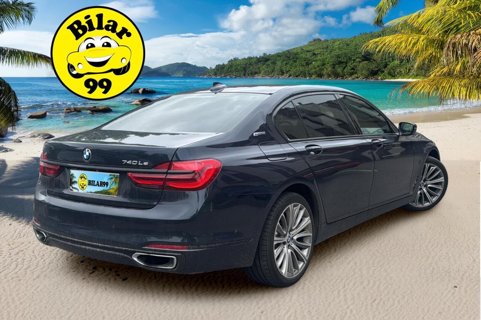 BMW 740 2017 G12 Sedan 740Le iPerformance A xDrive Business Exclusive - Suomi-auto | DAP | Adapt. vakkari | Laser | 360°-kamera | HUD | H&K | 4-pyöräohjaus | Imu-ovet | Panorama | Comfort penkit muistilla | 2x renkaat