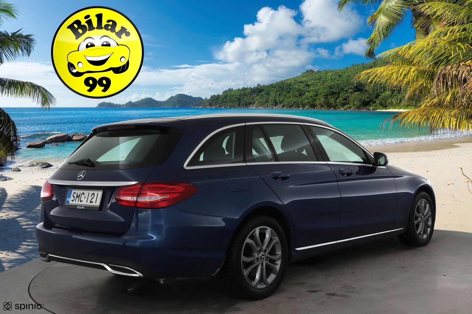 Mercedes-Benz C 2017 200 T Edition 4MATIC * Suomi-auto / ILS-LED / Sportpenkit / P.Tutkat / Vakkari / Bluetooth / Sisätilanlämmitin * - Kahdet renkaat - HULLU BLACKWEEK KORKOTARJOUS 2,49%