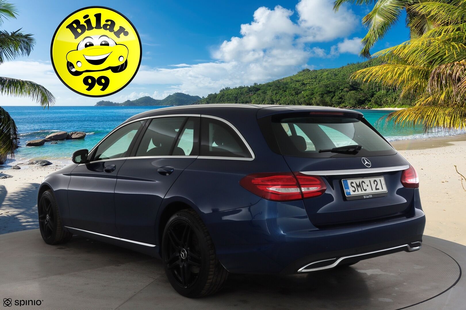 Mercedes-Benz C 2017 200 T Edition 4MATIC * Suomi-auto / ILS-LED / Sportpenkit / P.Tutkat / Vakkari / Bluetooth / Sisätilanlämmitin * - Kahdet renkaat - HULLU BLACKWEEK KORKOTARJOUS 2,49%