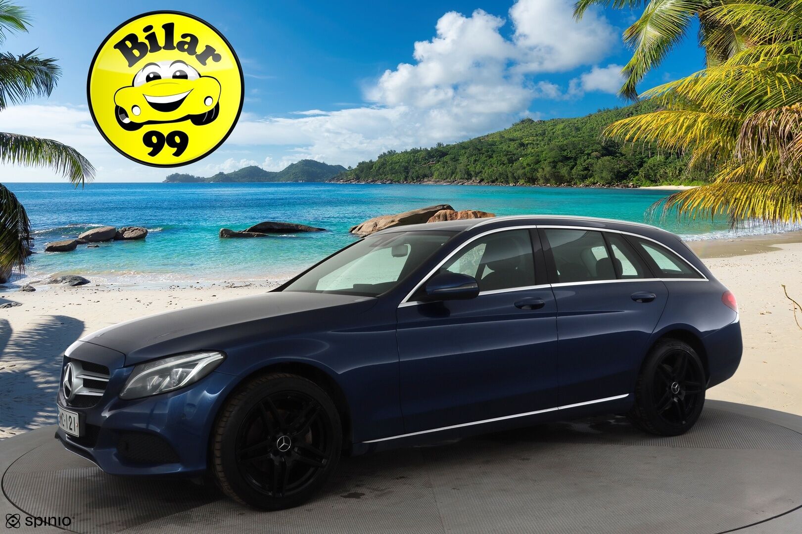 Mercedes-Benz C 2017 200 T Edition 4MATIC * Suomi-auto / ILS-LED / Sportpenkit / P.Tutkat / Vakkari / Bluetooth / Sisätilanlämmitin * - Kahdet renkaat - HULLU BLACKWEEK KORKOTARJOUS 2,49%