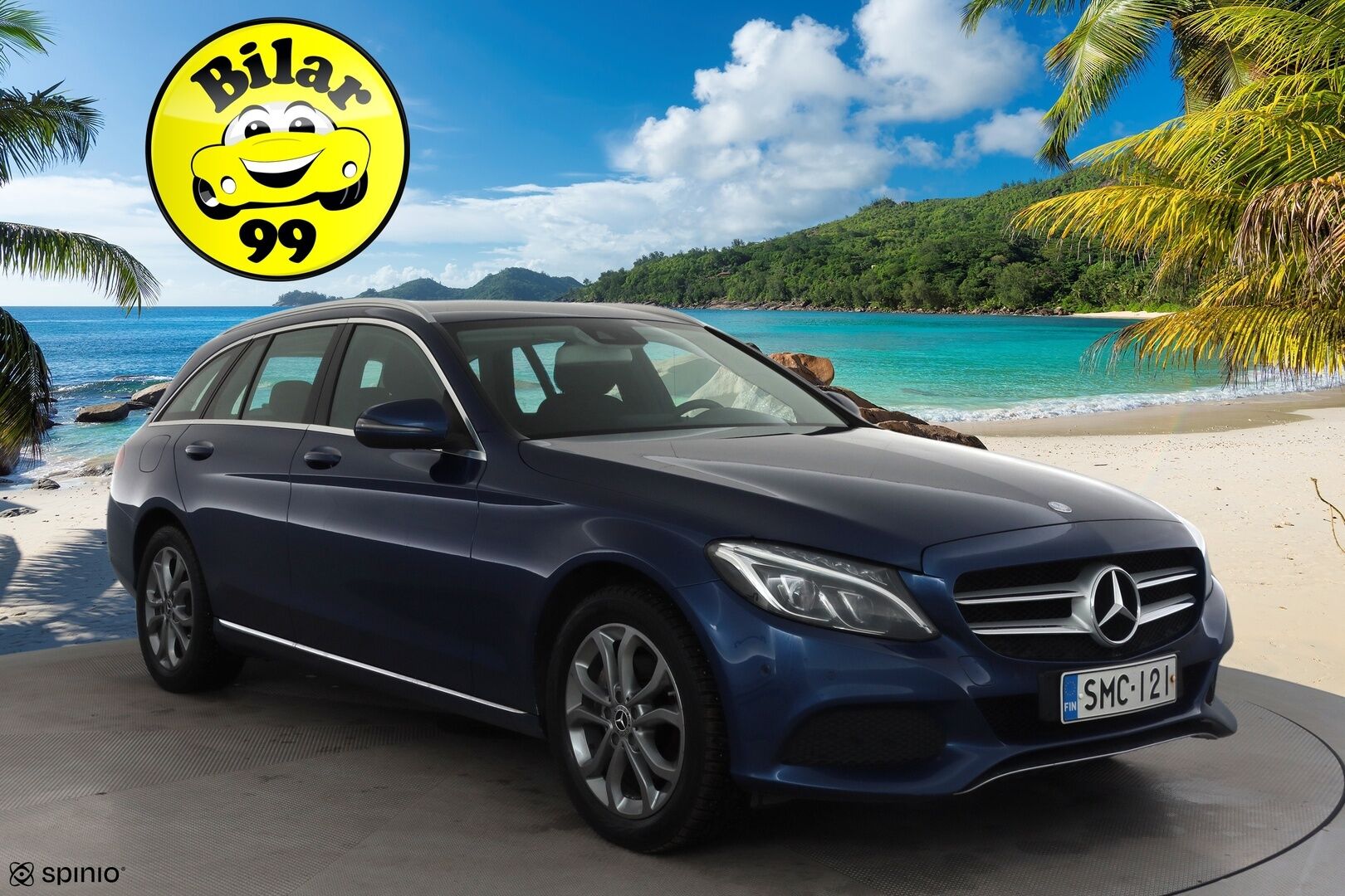 Mercedes-Benz C 2017 200 T Edition 4MATIC * Suomi-auto / ILS-LED / Sportpenkit / P.Tutkat / Vakkari / Bluetooth / Sisätilanlämmitin * - Kahdet renkaat - HULLU BLACKWEEK KORKOTARJOUS 2,49%