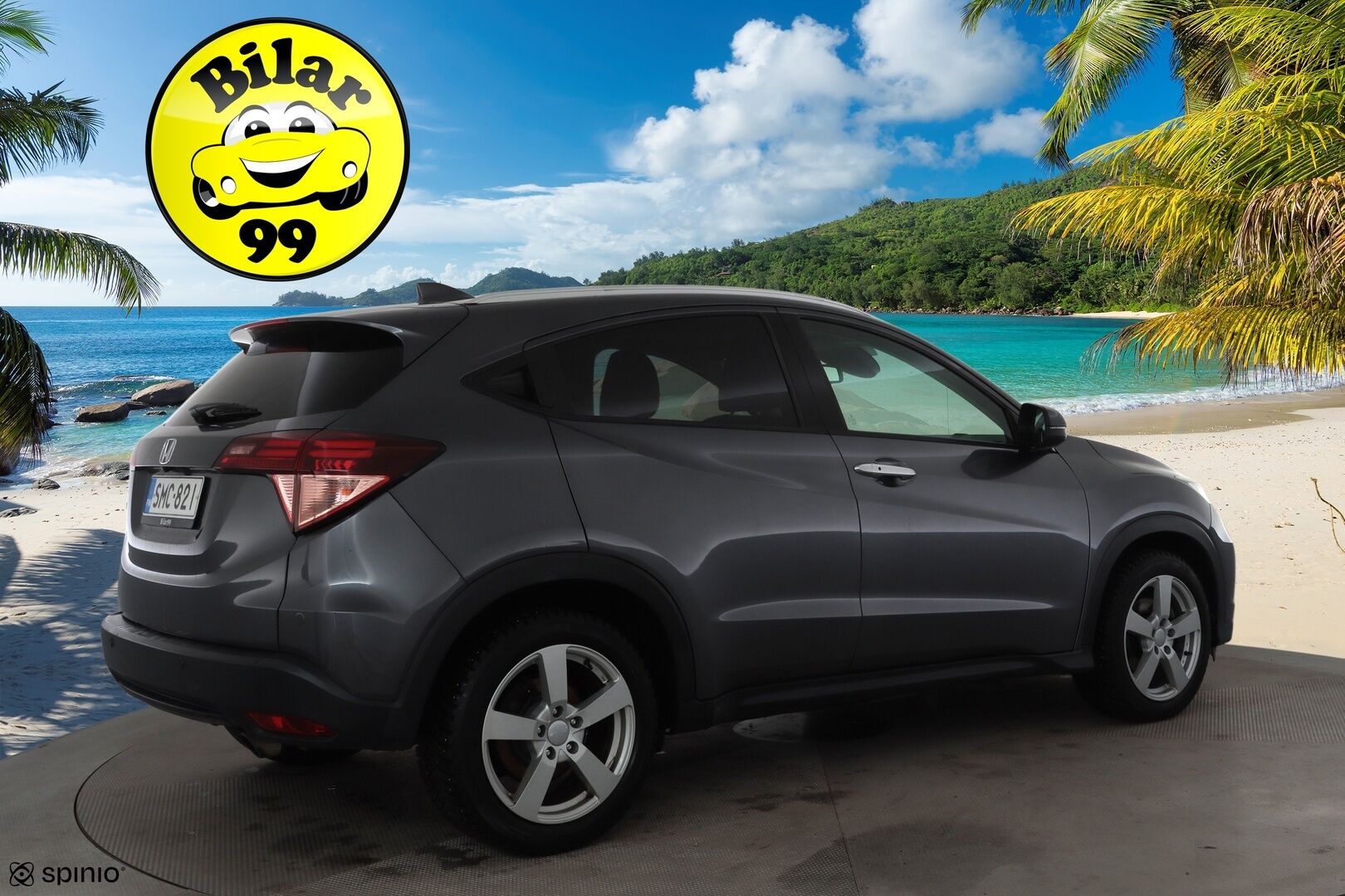 Honda HR-V 2017 1,5 Executive CVT * Panorama / Lohkolämmitin / LED / P.kamera / Vakkari / Kaistavahti / Navi * - Merkkihuollot / Suomi-auto / Kahdet renkaat aluvanteilla