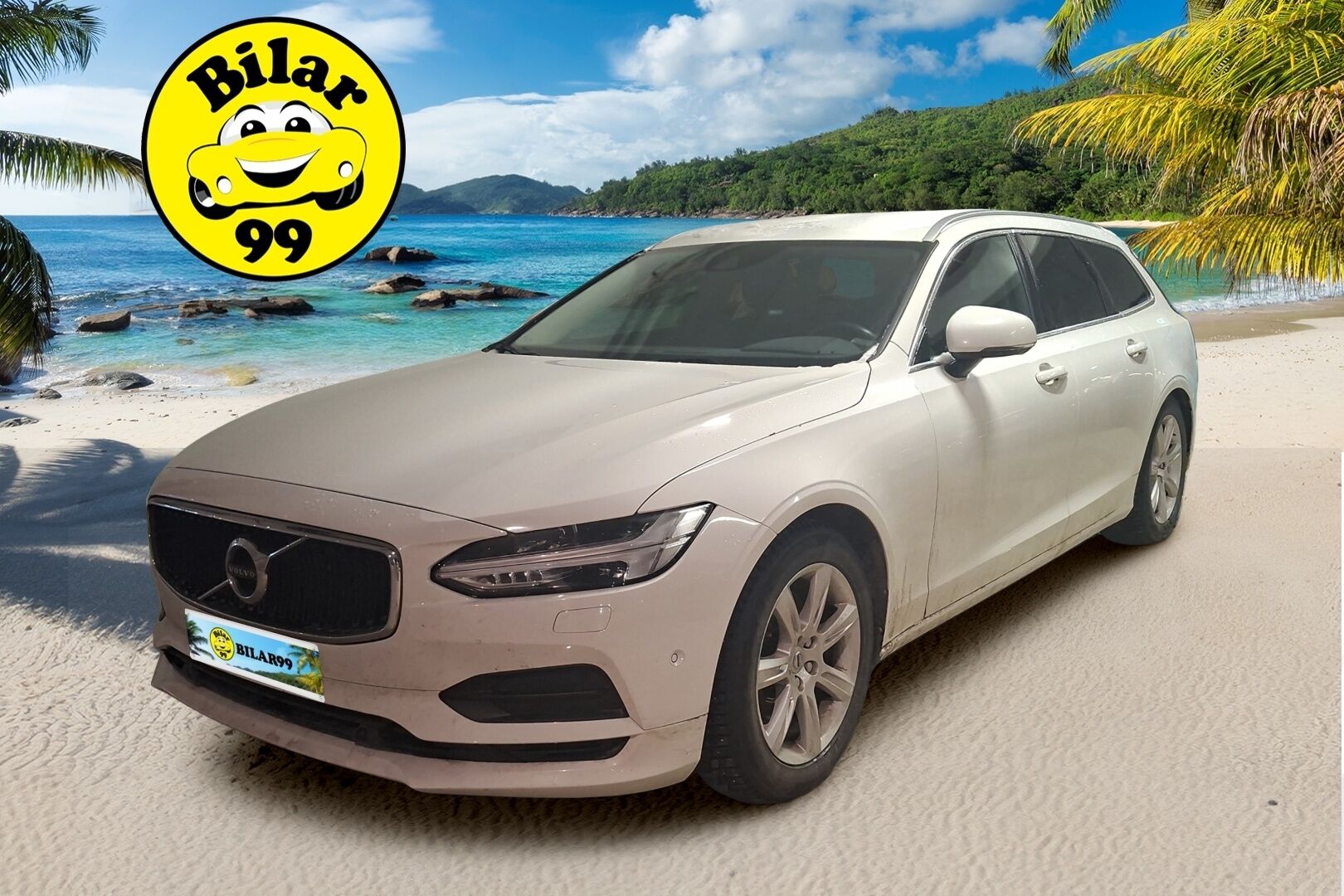 Volvo V90 2017 D3 Momentum aut *ACC / Webasto / S.luukku / Navi / KeyLessGo* - Siisti kuntoinen! / Hankook Nastarenkaat / Kahdet OEM vanteet / Ei Adblueta - HULLUT JOULUT KORKOTARJOUS 2,49% 