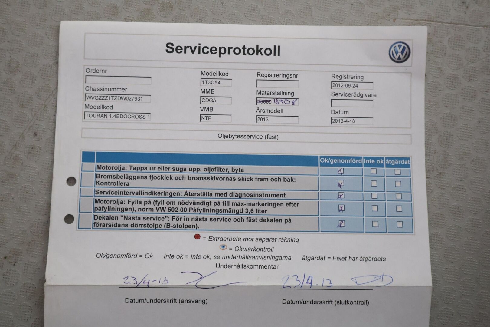 Volkswagen Touran 2012 1,4 Cross Touran TGI EcoFuel DSG 110kW 150hv * YritysOutlet - Myydään vain yrityksille *