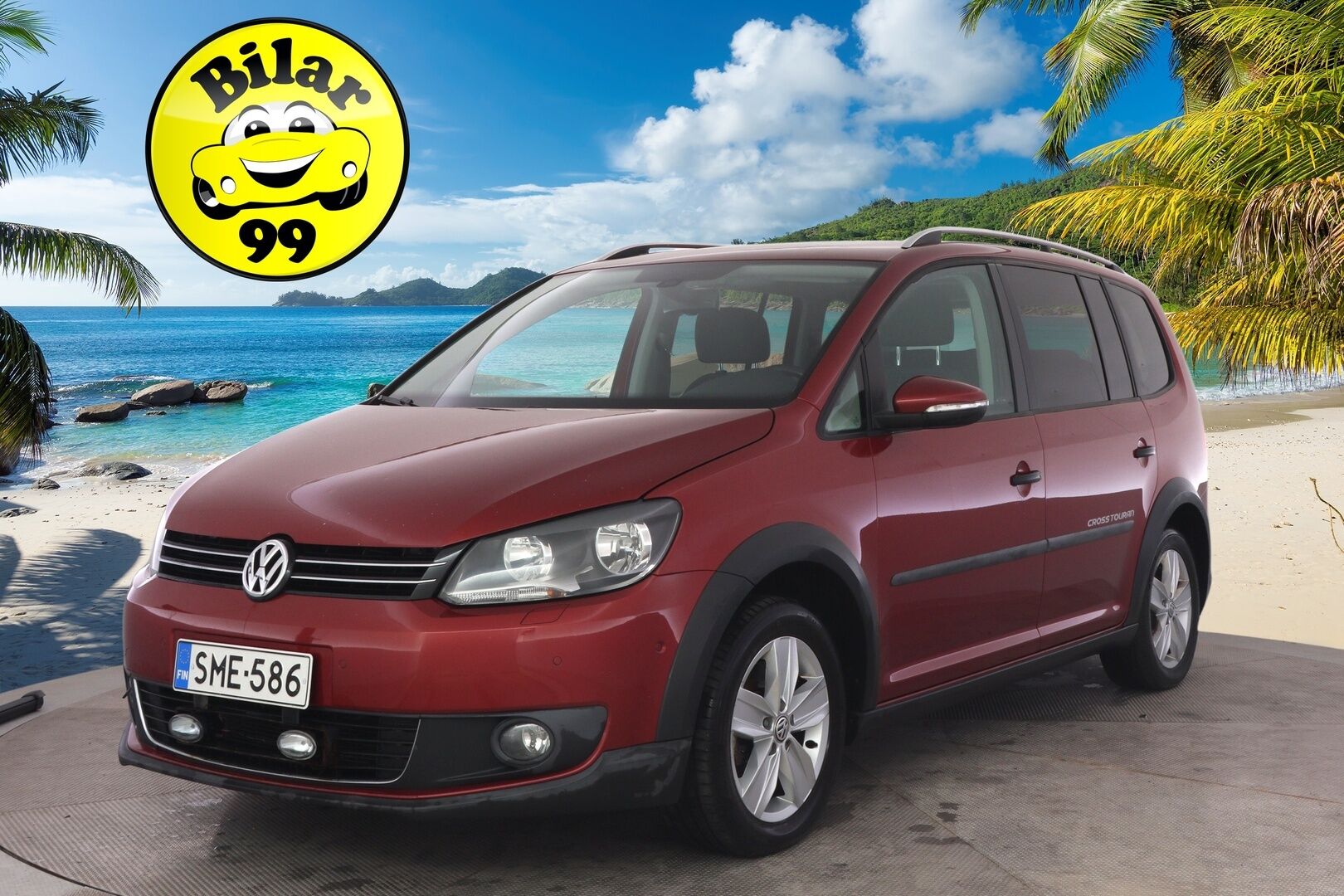 Volkswagen Touran 2012 1,4 Cross Touran TGI EcoFuel DSG 110kW 150hv * YritysOutlet - Myydään vain yrityksille *