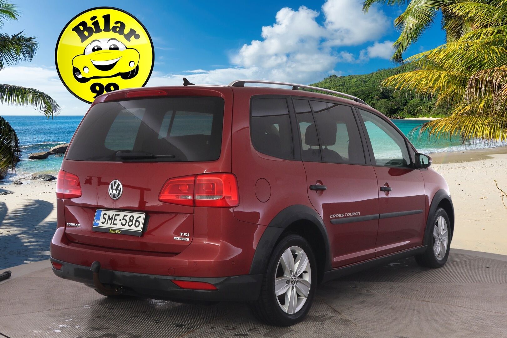 Volkswagen Touran 2012 1,4 Cross Touran TGI EcoFuel DSG 110kW 150hv * YritysOutlet - Myydään vain yrityksille *