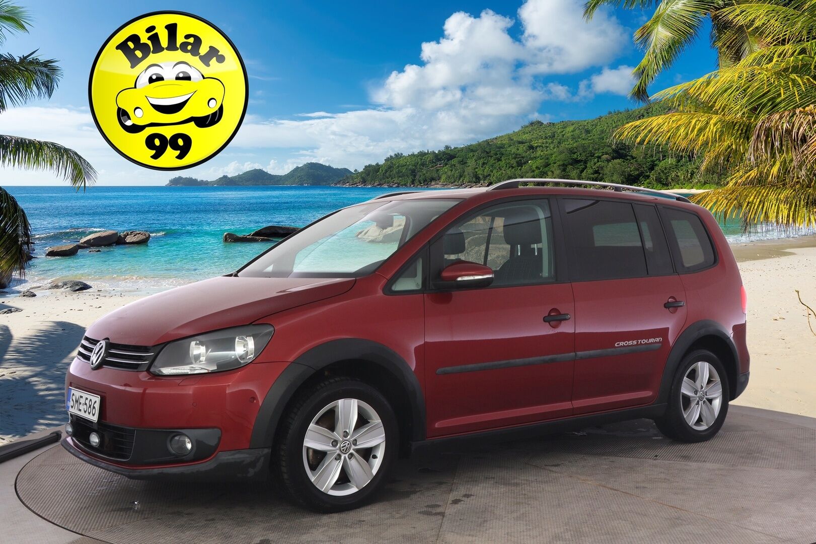 Volkswagen Touran 2012 1,4 Cross Touran TGI EcoFuel DSG 110kW 150hv * YritysOutlet - Myydään vain yrityksille *